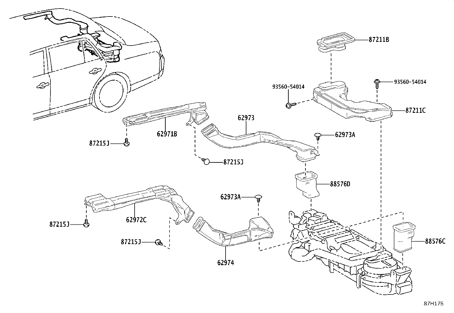 86121-40030 CONTROL ASSY, AIR CONDITIONER product image
