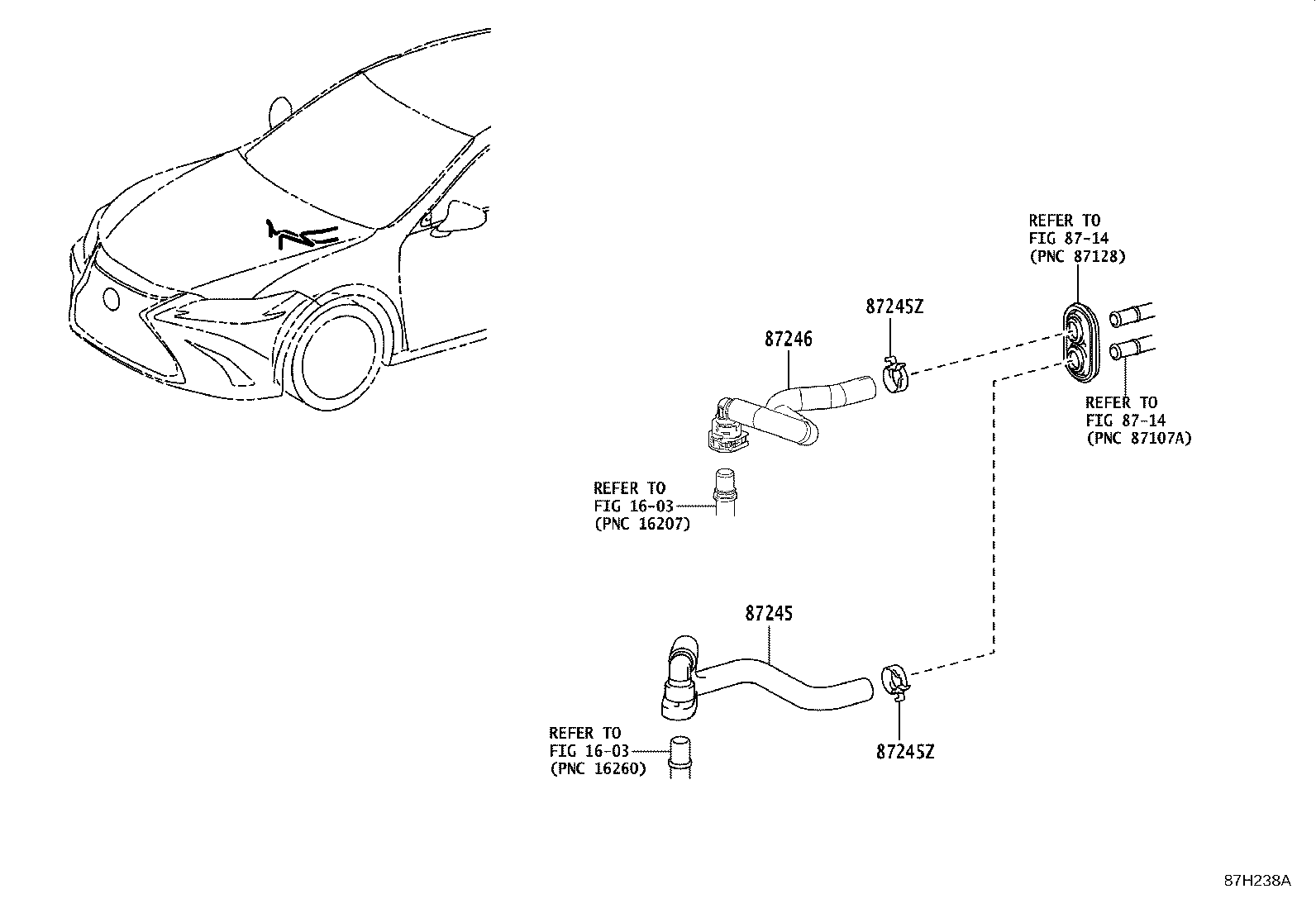 Toyota 88718-48270 CLAMP, HEATER HOSE, NO.1