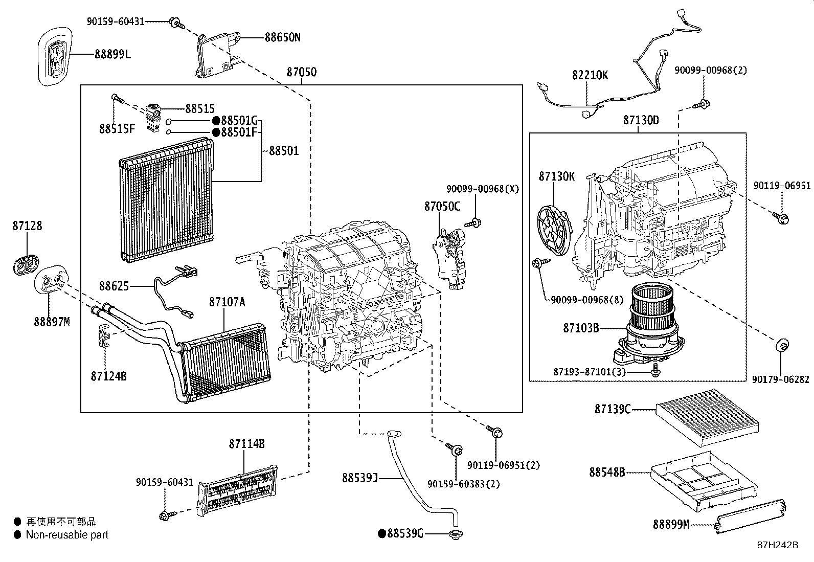 82212-12110 HARNESS ASSY, AIR CONDITIONER product image