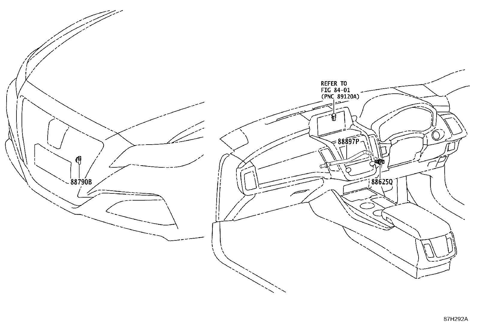 55844-30340 DUCT, HEATER TO REGISTER, NO.2 product image