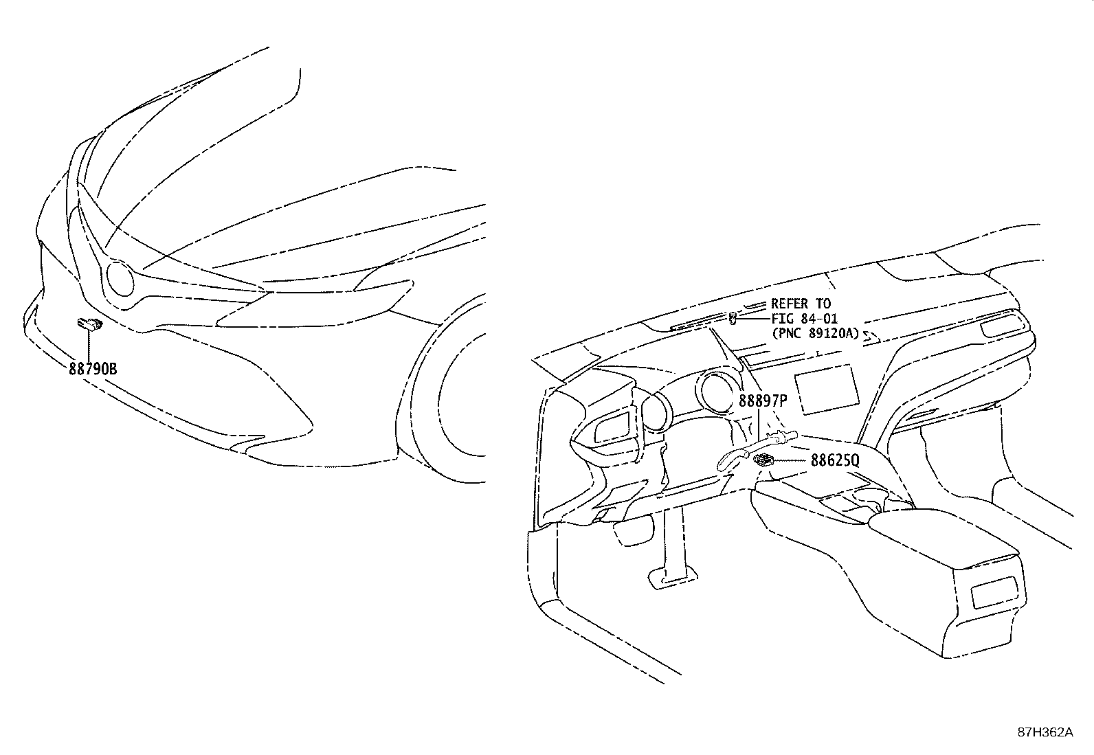 55844-06350 DUCT SUB-ASSY, HEATER TO REGISTER, NO.2 product image