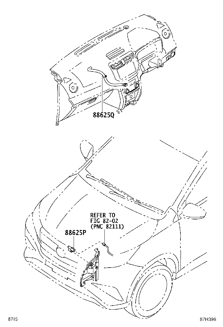 87220-BZ410 DUCT ASSY, AIR product image