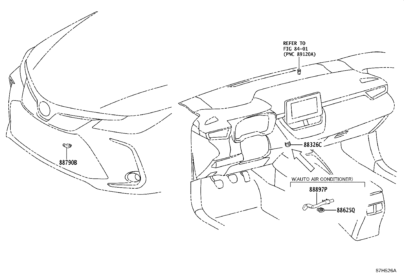58862-02040 DUCT, CONSOLE BOX, NO.2 product image