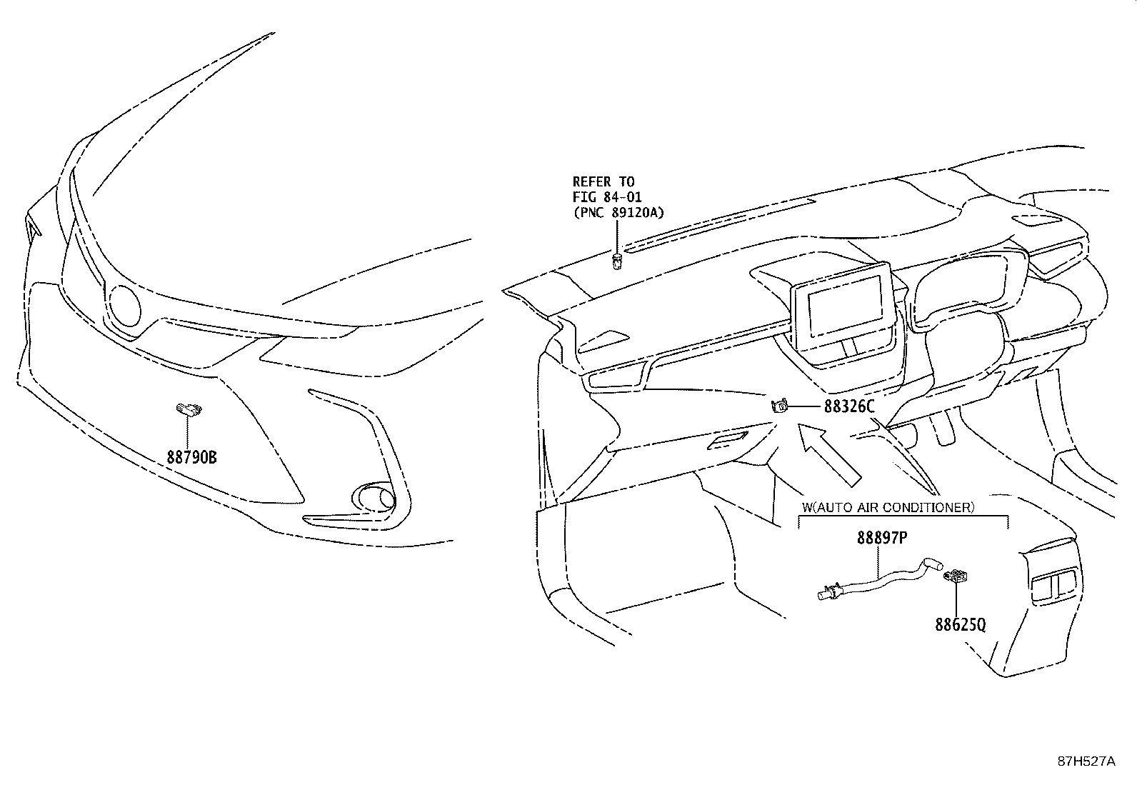 58862-02040 DUCT, CONSOLE BOX, NO.2 product image