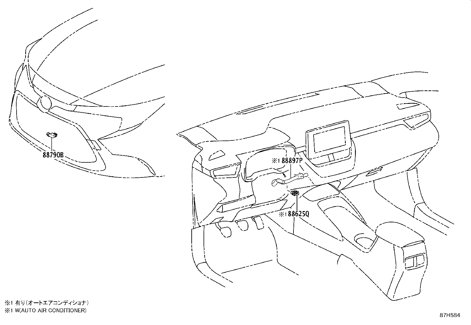 55950-12330 NOZZLE ASSY, DEFROSTER product image