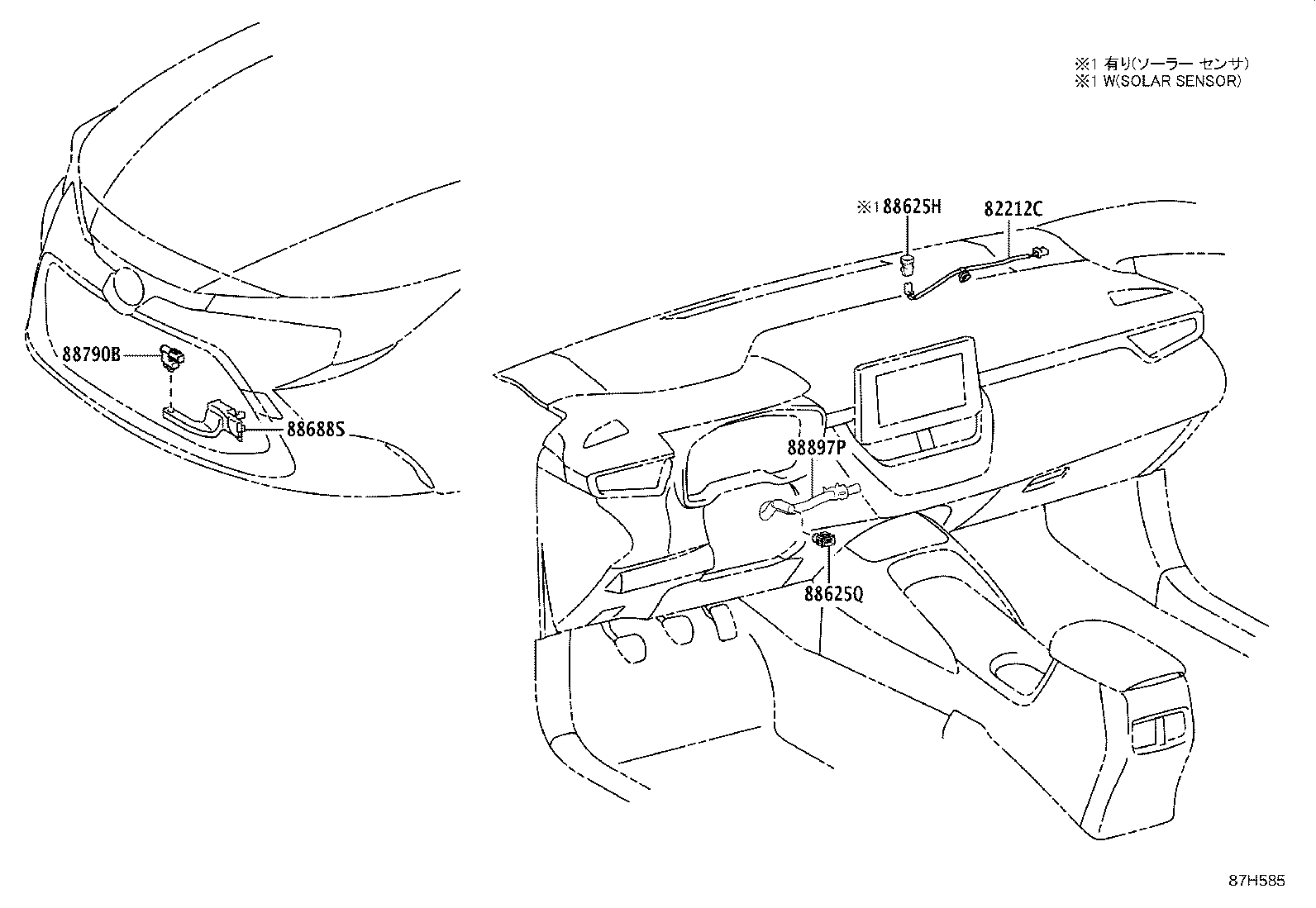 55950-12330 NOZZLE ASSY, DEFROSTER product image