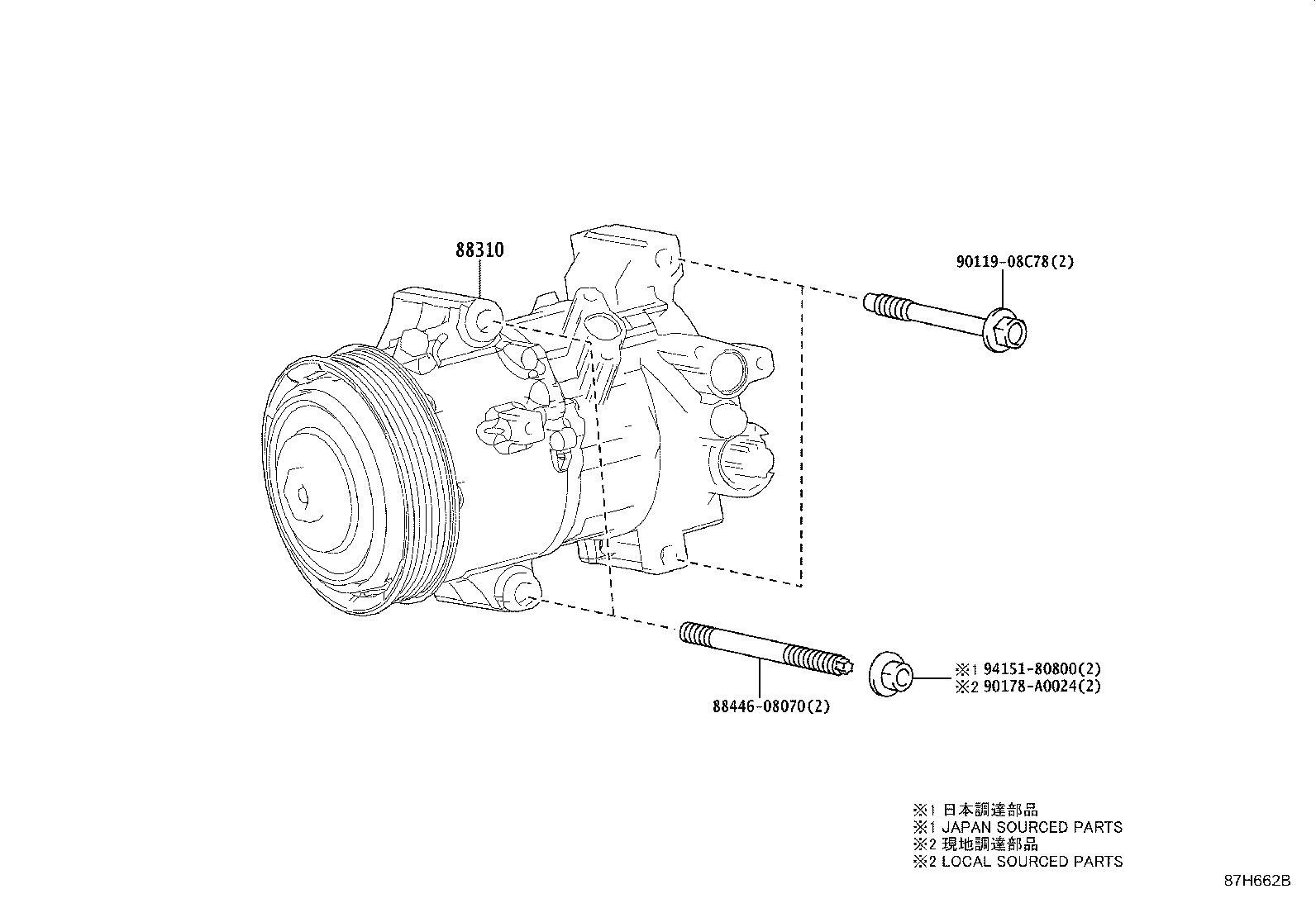 Thumbnail 2 for 88310-02B80