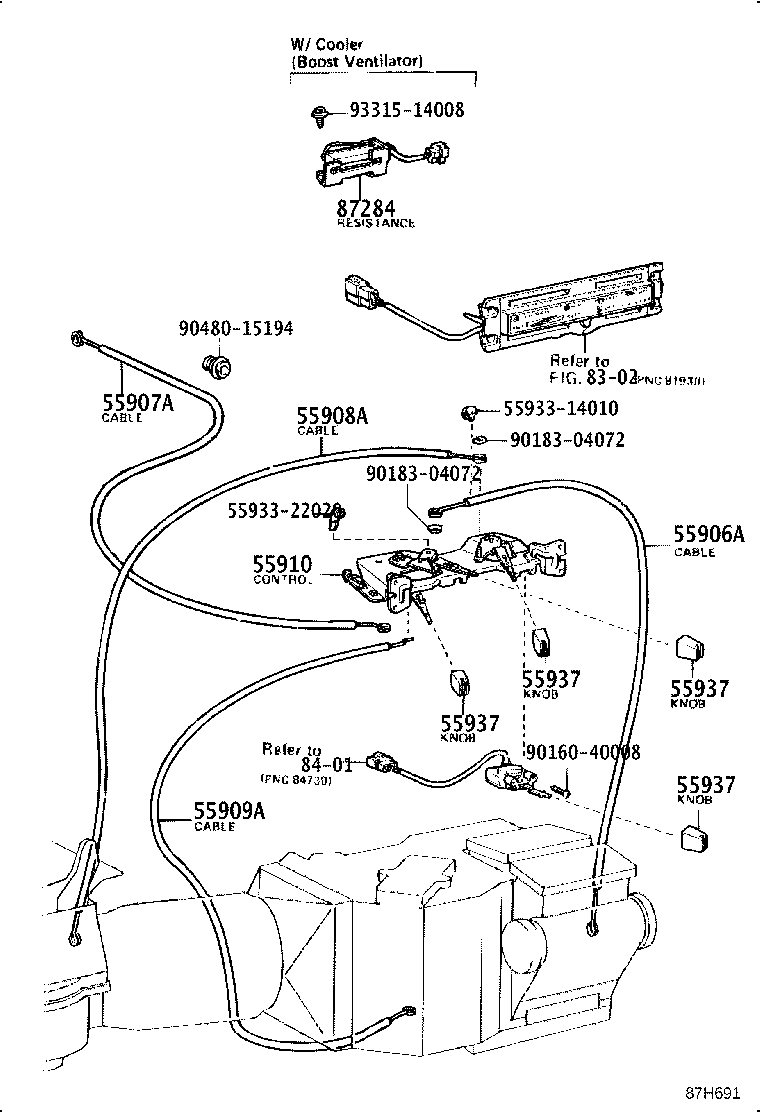 88622-90A02 RESISTOR SUB-ASSY, VARIABLE product image