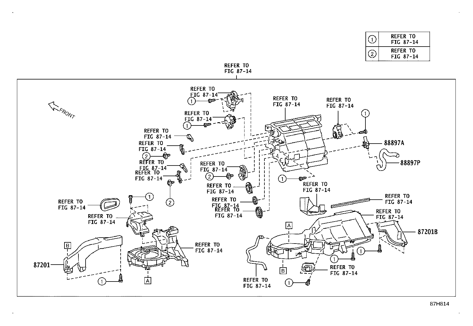SU003-08108 CONTROL ASSY, AIR CONDITIONER product image