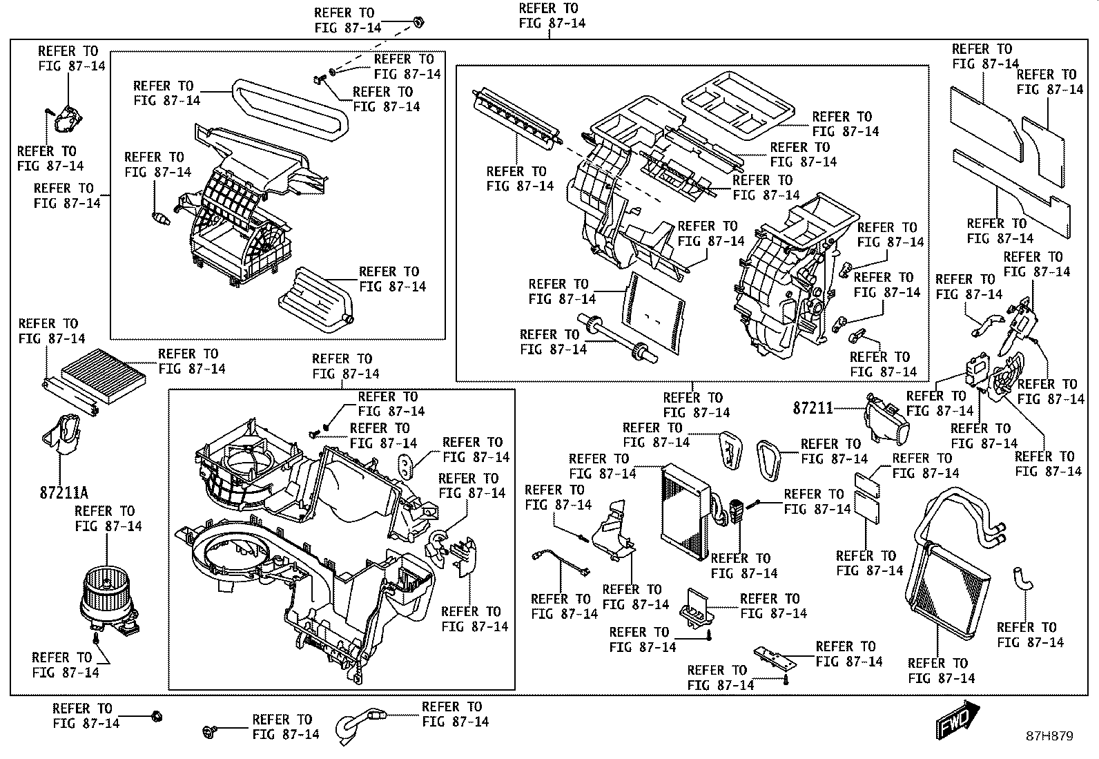 55950-WC001 NOZZLE ASSY, DEFROSTER product image