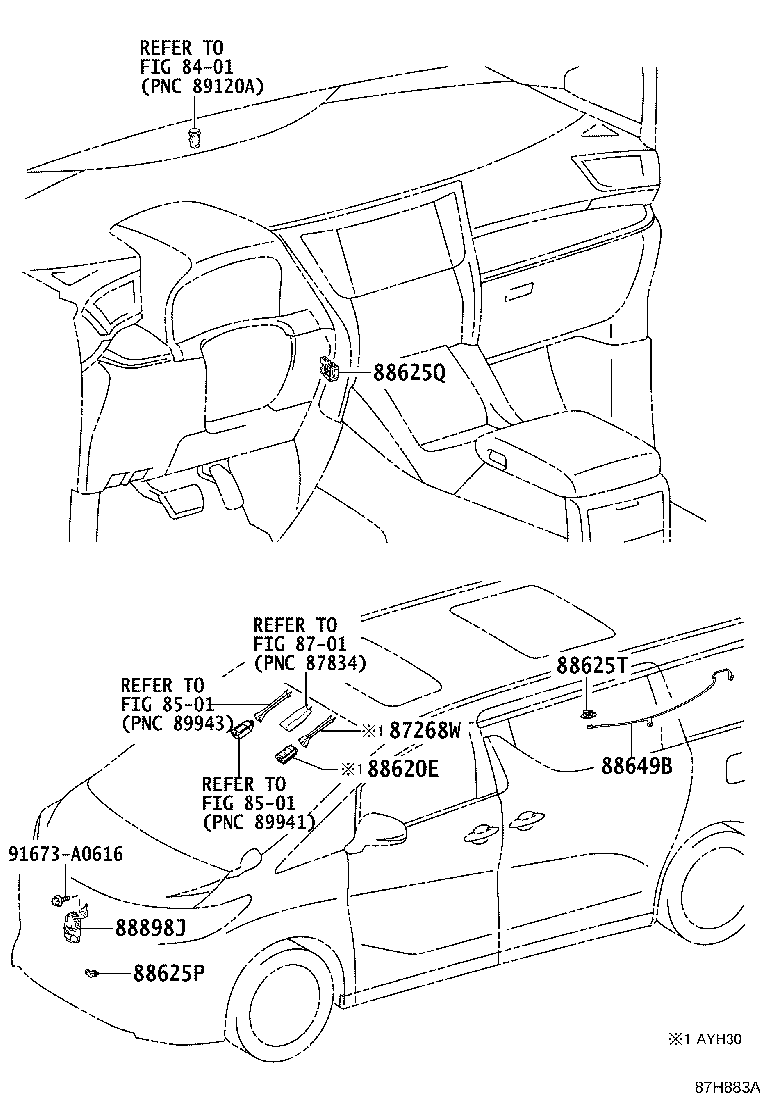 87201-58170 DUCT SUB-ASSY, AIR, NO.1 product image