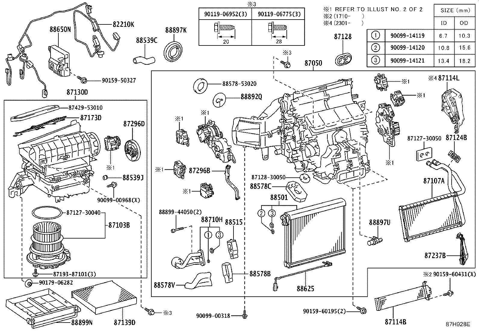 88650-24562 AMPLIFIER ASSY, AIR CONDITIONER product image