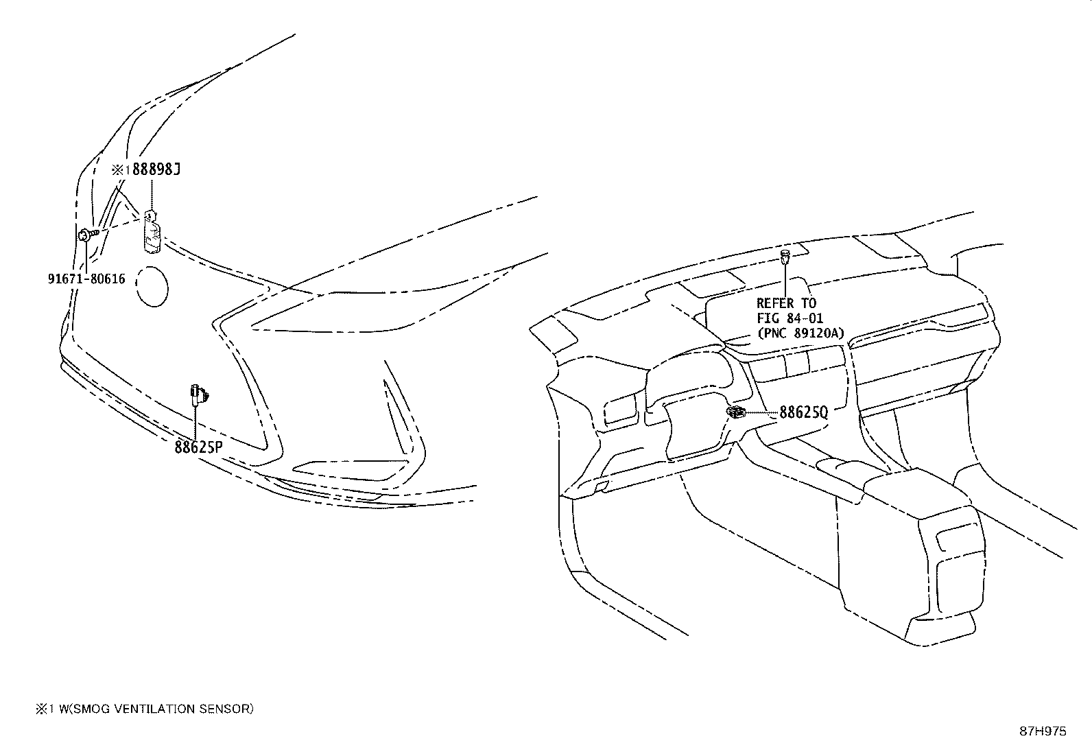 55972-48100 DUCT, SIDE DEFROSTER NOZZLE, NO.2 product image