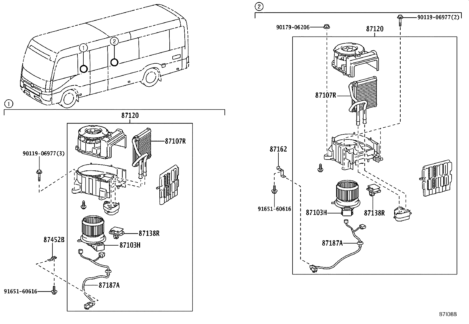 87248-36550 PIPE, FRONT HEATER RADIATOR WATER product image