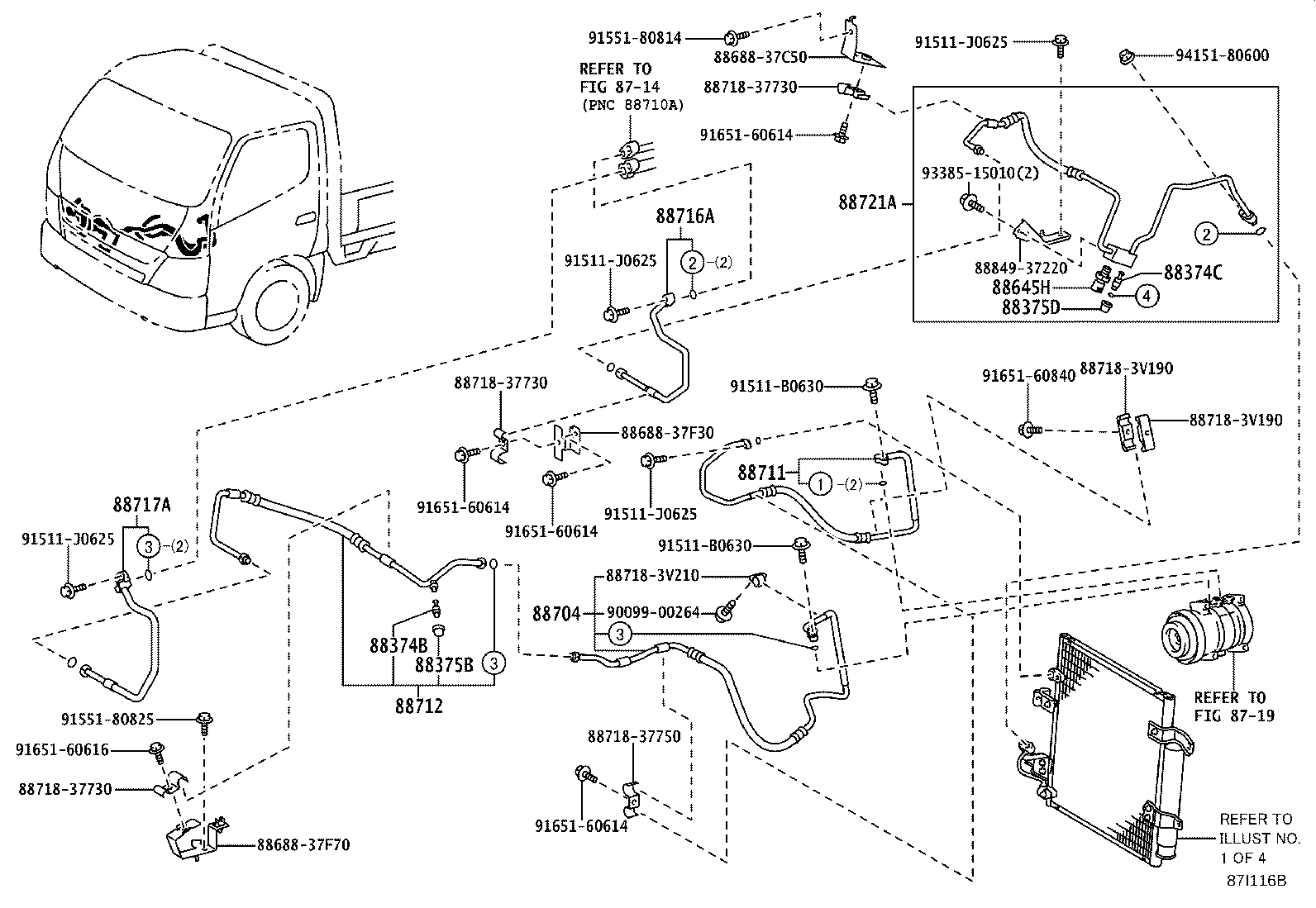 88461-37150 CORE, COOLER CONDENSER product image
