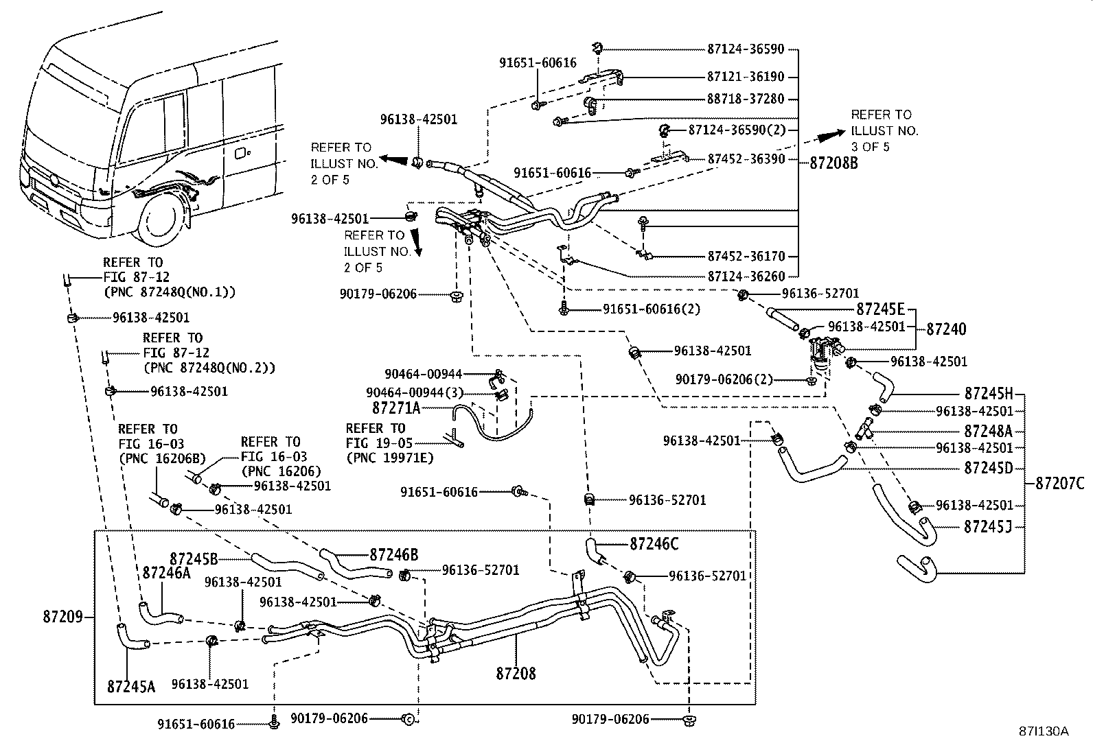 87240-36170 VALVE ASSY, HEATER WATER product image