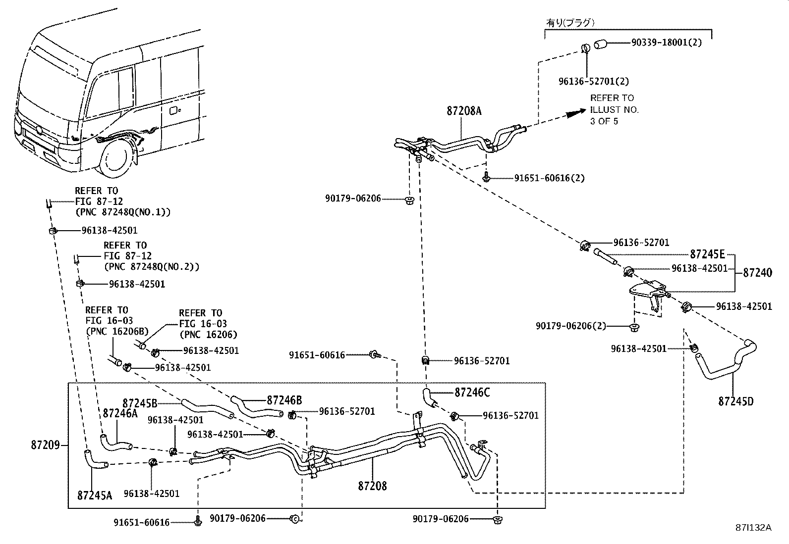 87240-36170 VALVE ASSY, HEATER WATER product image