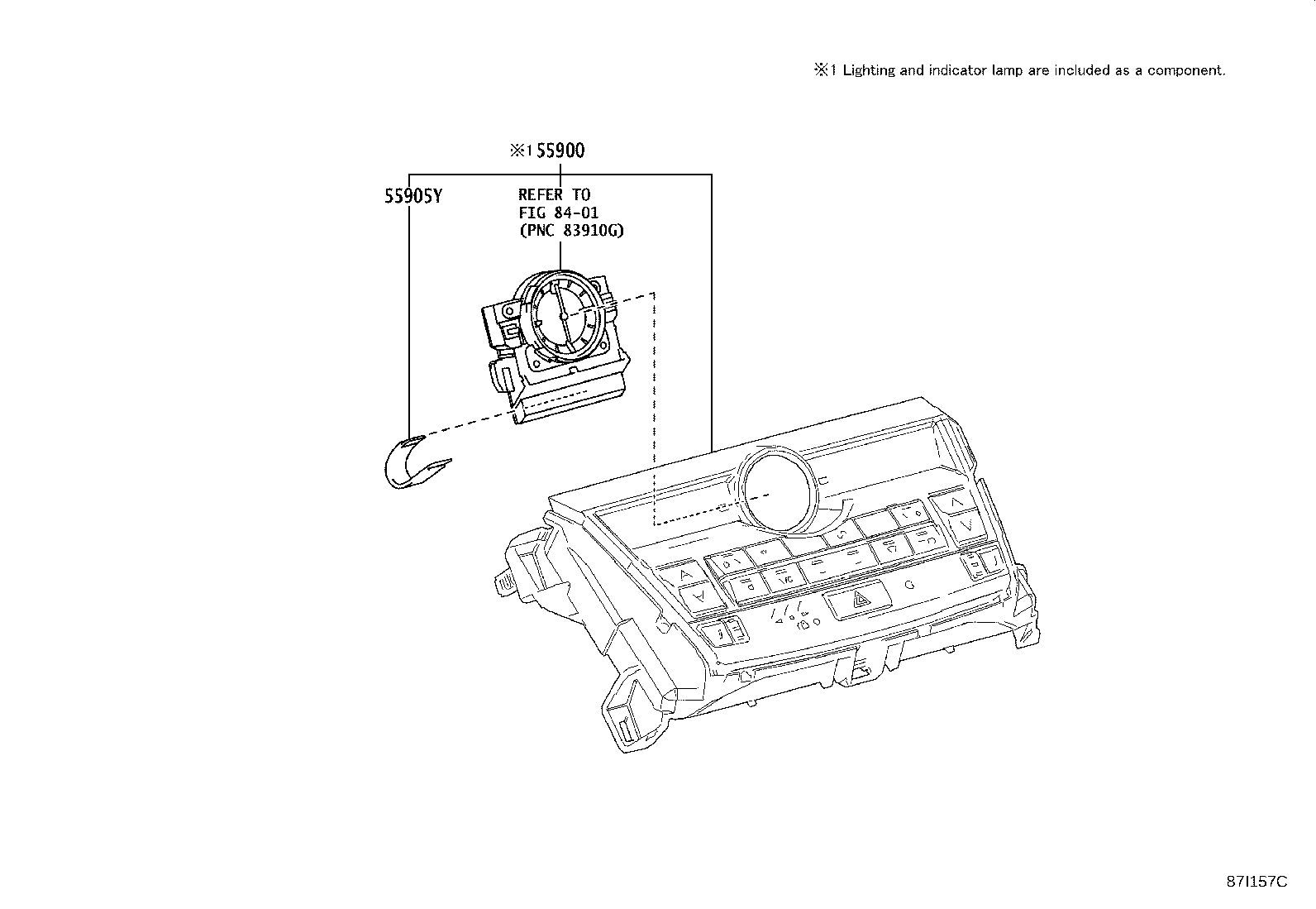 Toyota 55084-78030 DUCT SUB-ASSY, HEATER TO REGISTER, NO.1