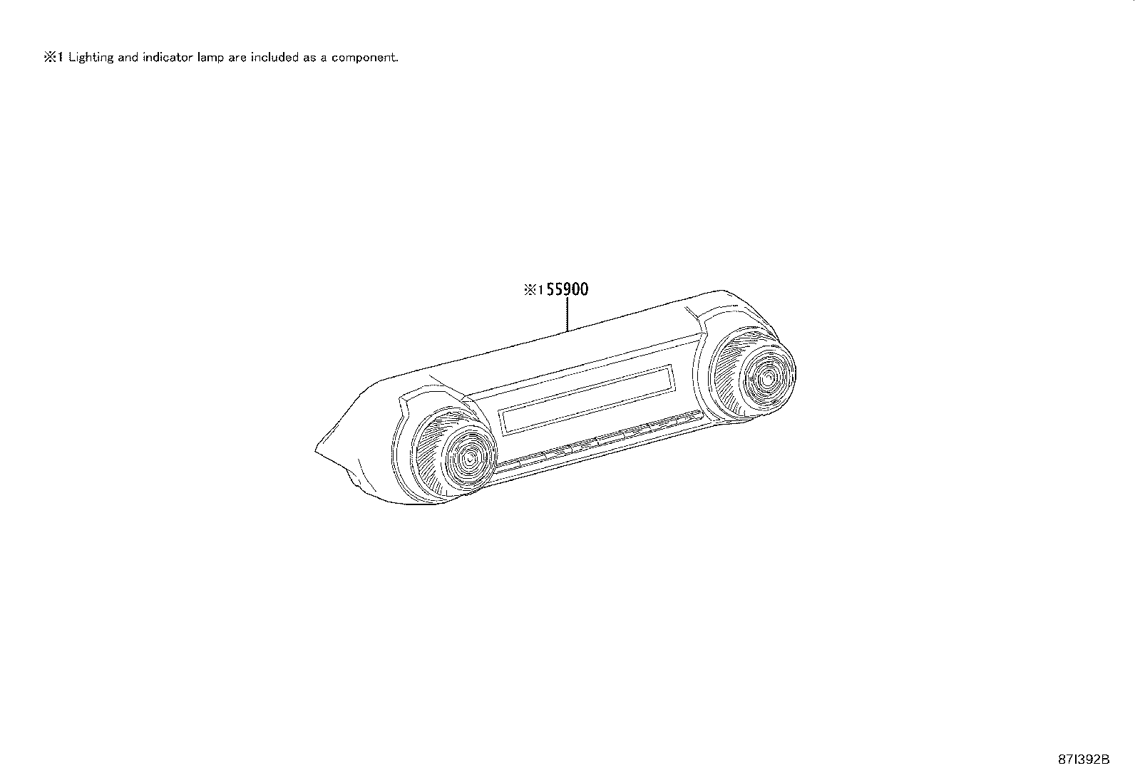55848-0R050 DUCT, HEATER TO REGISTER, NO.6 product image
