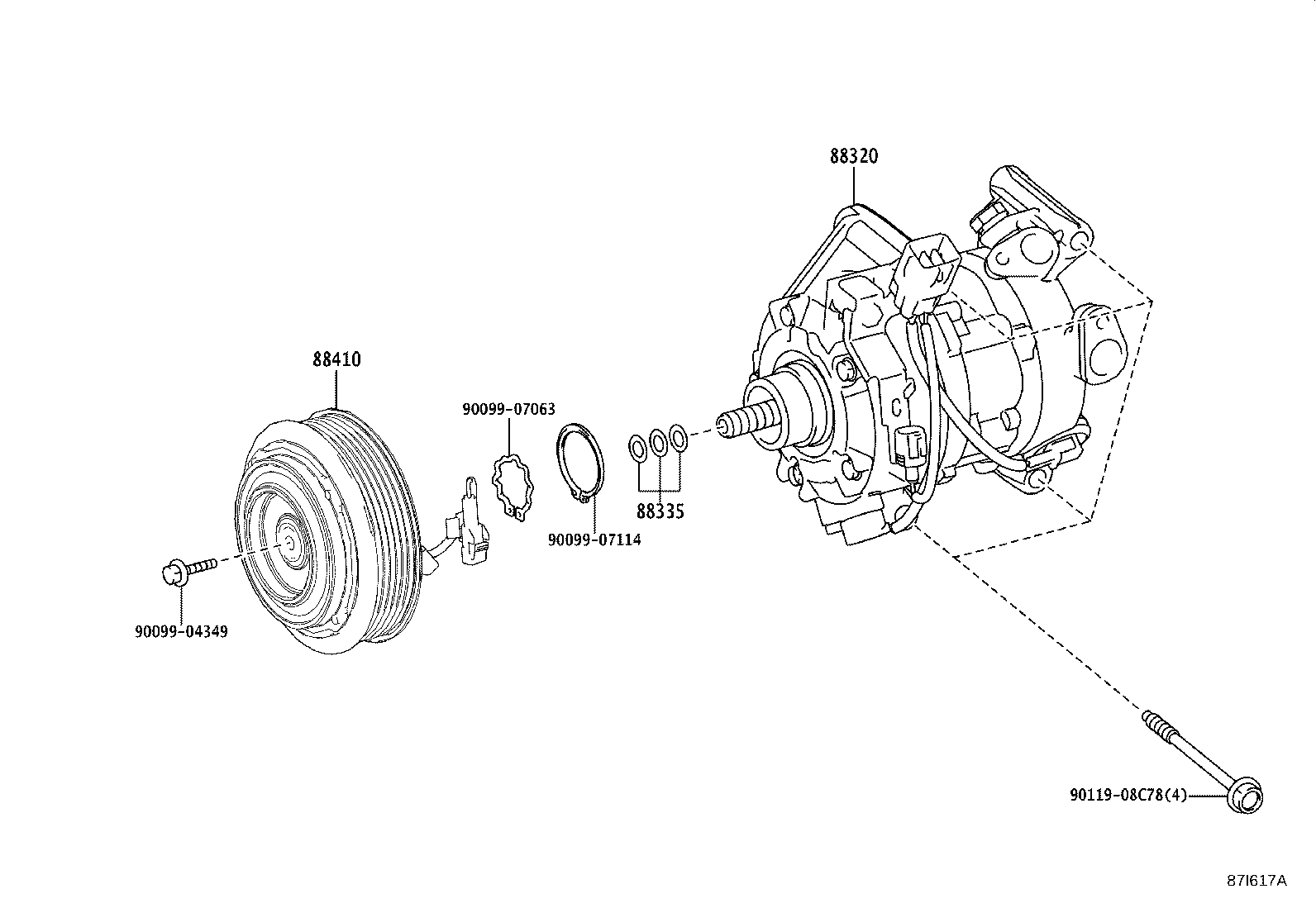 88320-K0010 COMPRESSOR ASSY, COOLER product image