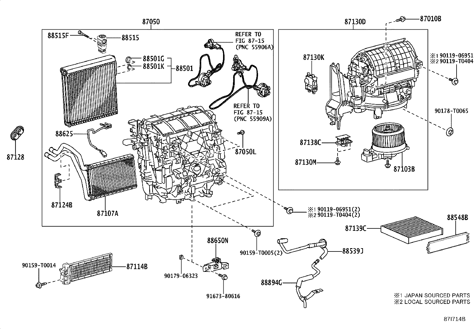 87130-0K591 BLOWER ASSY product image