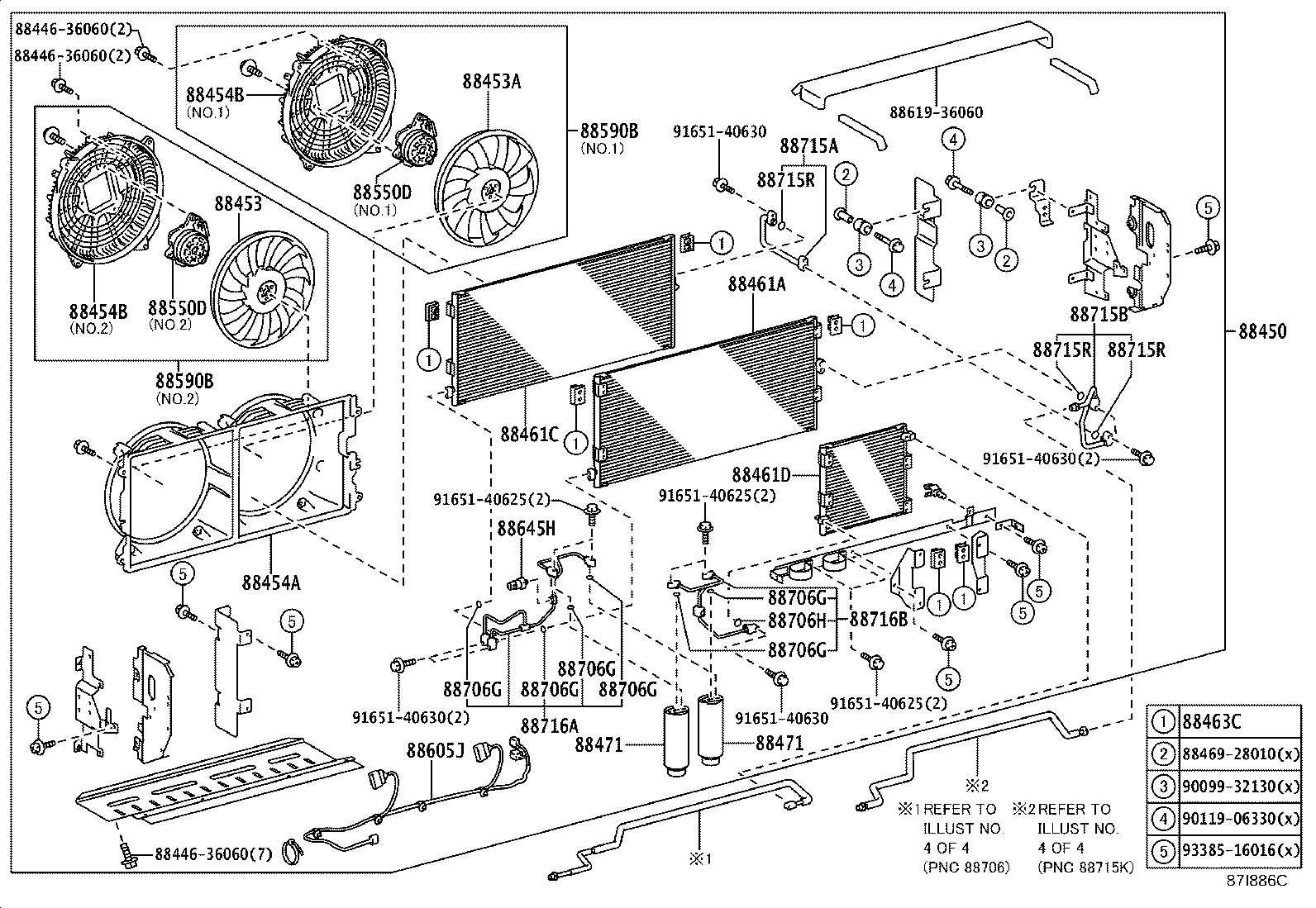 88454-36180 SHROUD, FAN product image