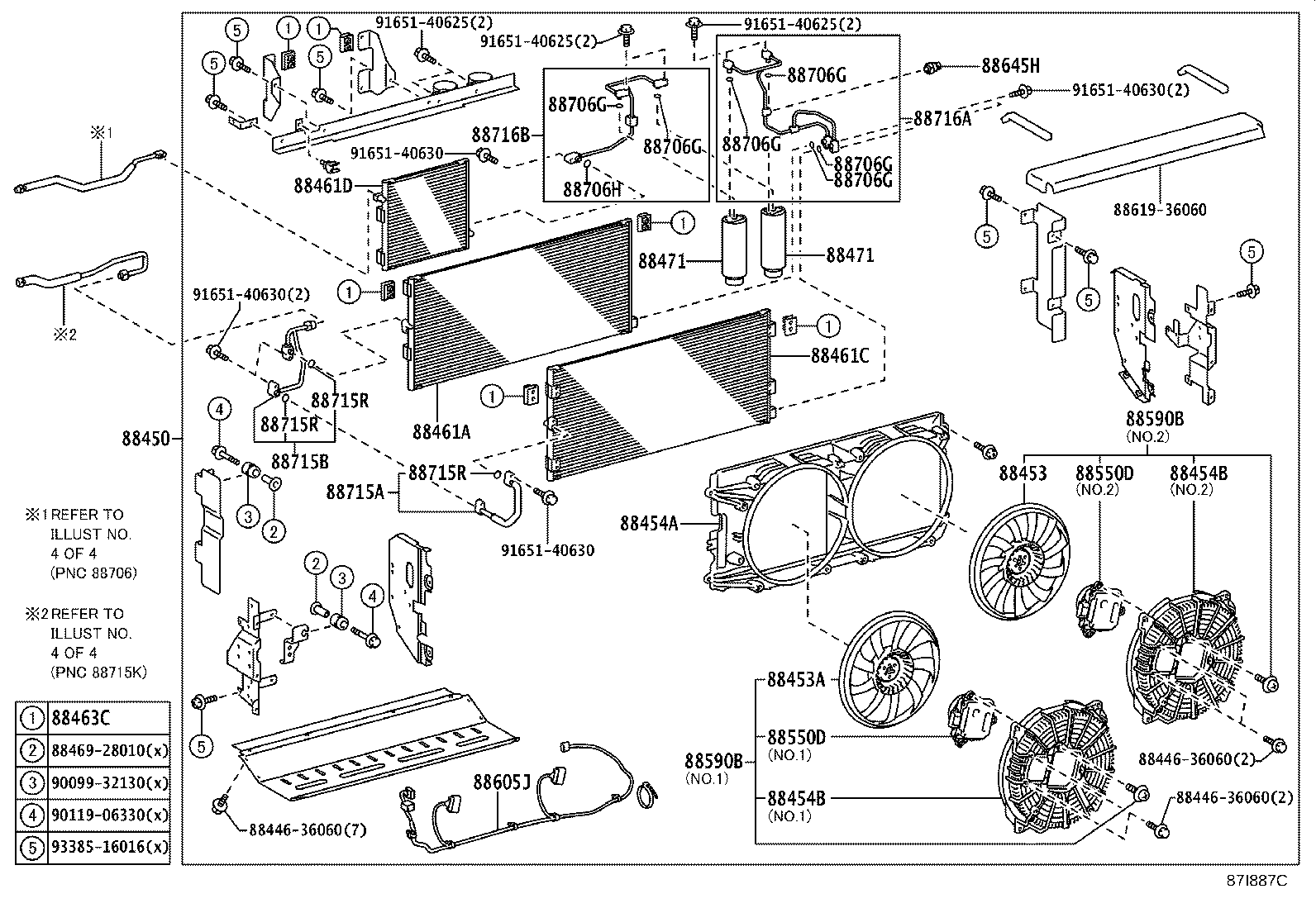 88454-36180 SHROUD, FAN product image