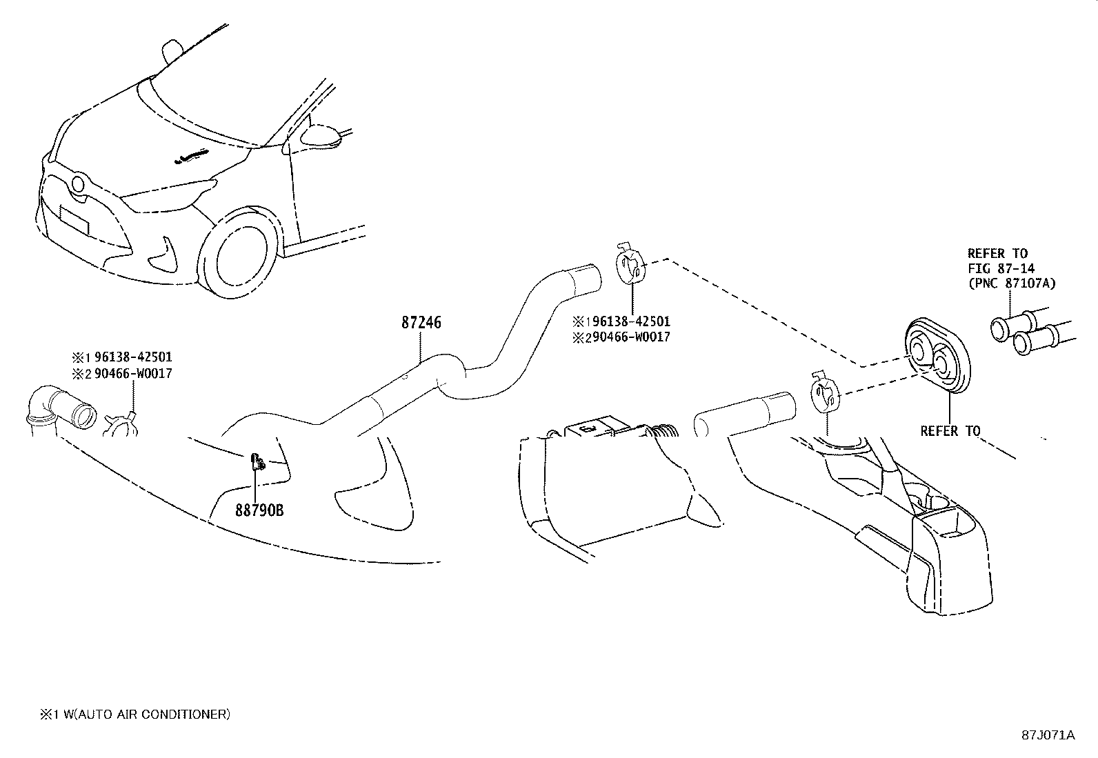 16581-70060 CLAMP, HEATER product image