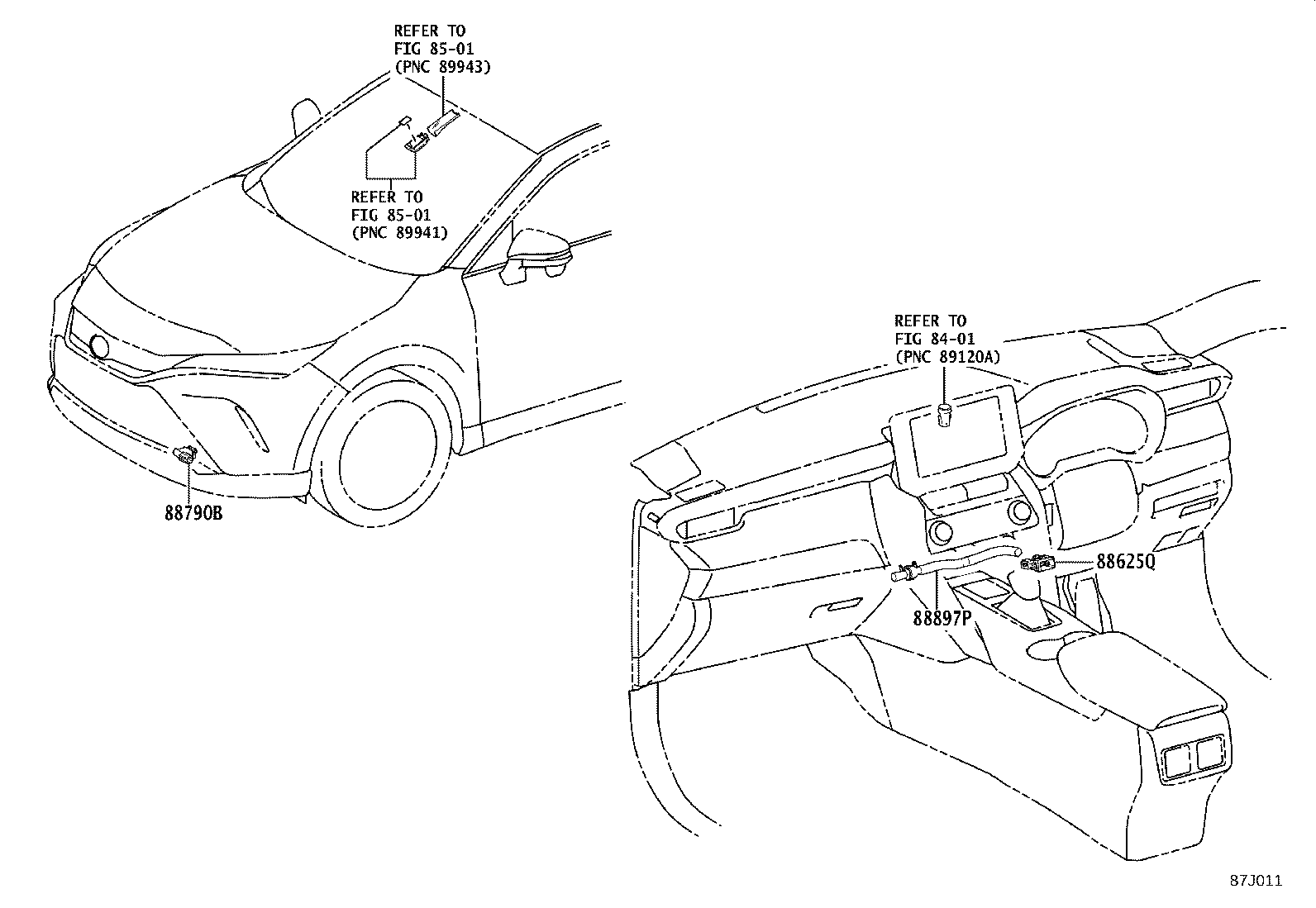 55086-48010 DUCT SUB-ASSY, HEATER TO REGISTER, NO.3 product image