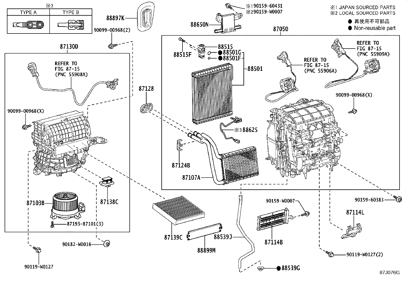 87103-K0010 MOTOR SUB-ASSY, BLOWER W/FAN product image