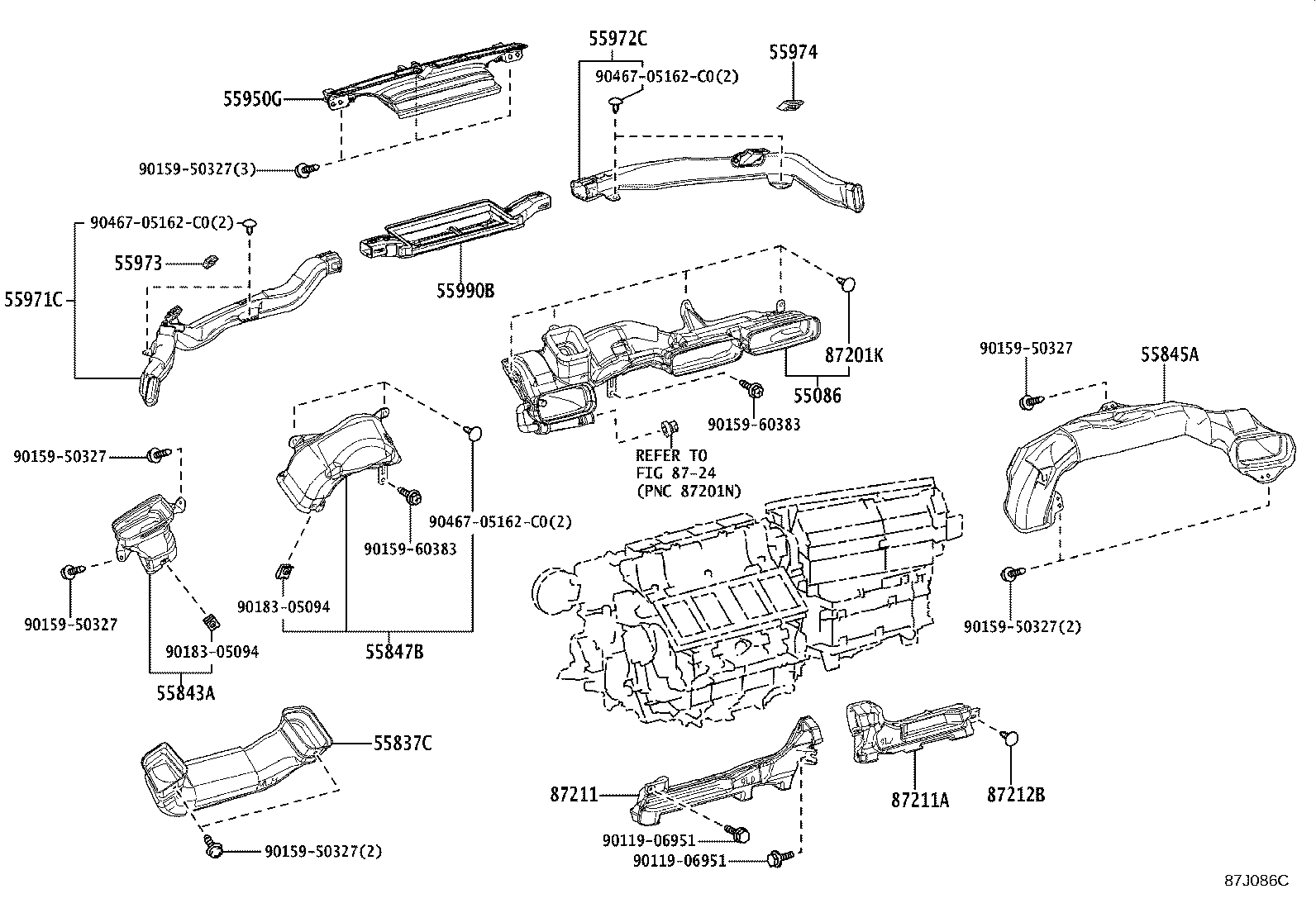 84010-11070 CONTROL & PANEL ASSY, INTEGRATION product image