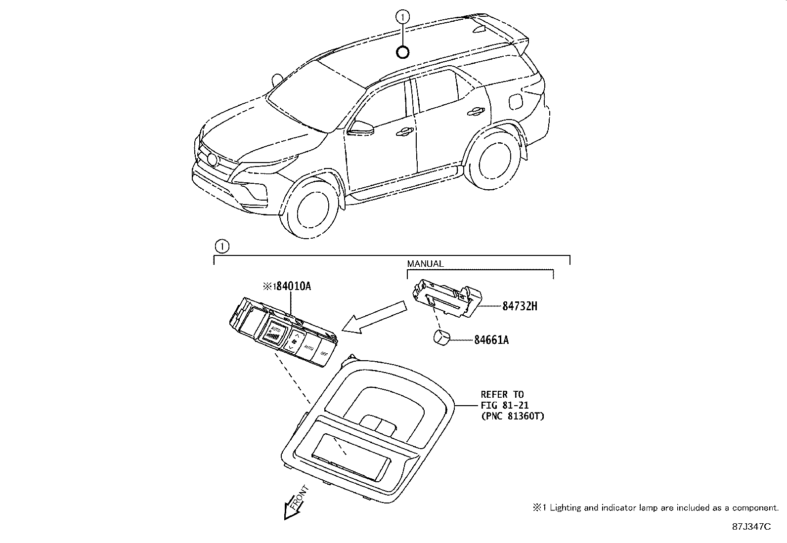 55900-0KB40 Toyota Reference Part product image