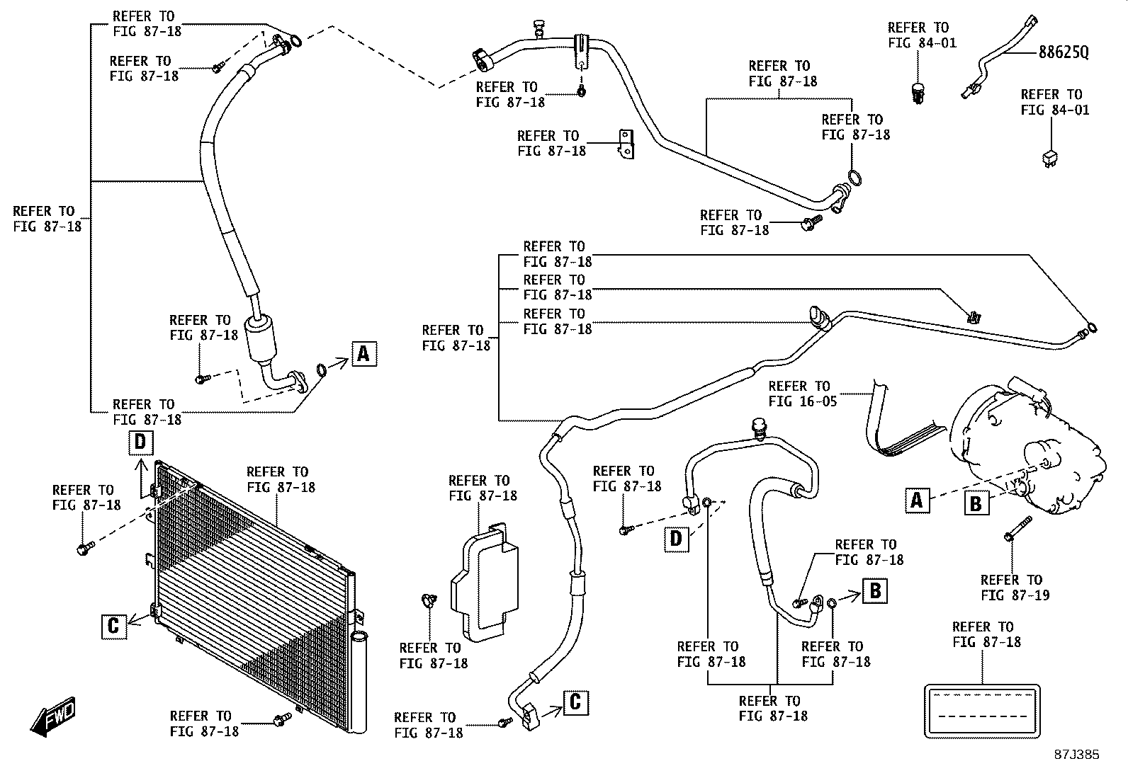 55870-WC003 DUCT SUB-ASSY, HEATER TO REGISTER, NO.2 product image