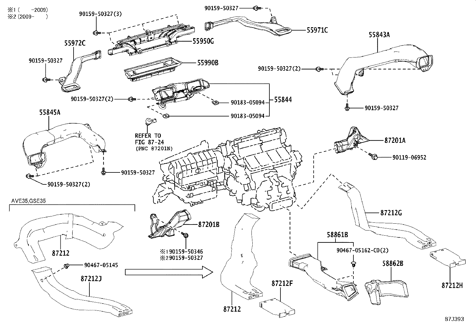 55900-53320 CONTROL ASSY, AIR CONDITIONER product image