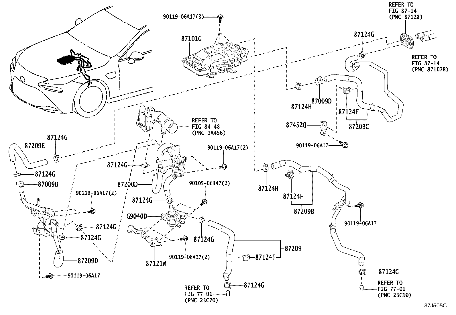 Toyota 96138-52701 CLAMP, HEATER HOSE, NO.3