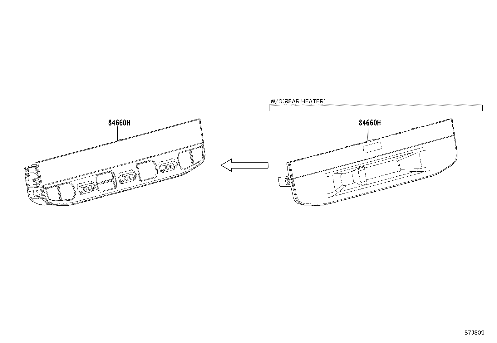 55844-60340 DUCT, HEATER TO REGISTER, NO.2 product image