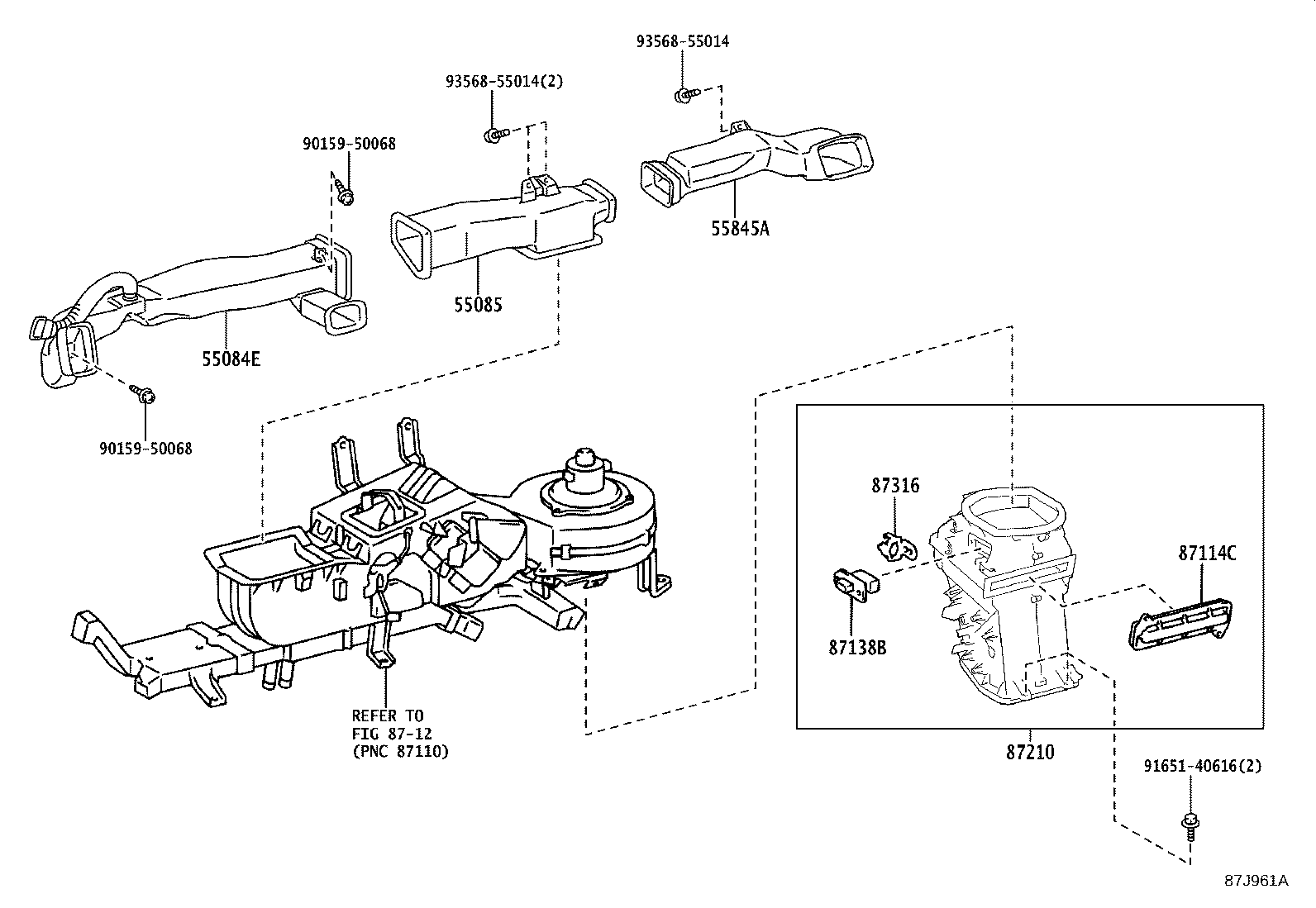 55907-36150 CABLE SUB-ASSY, WATER VALVE CONTROL product image