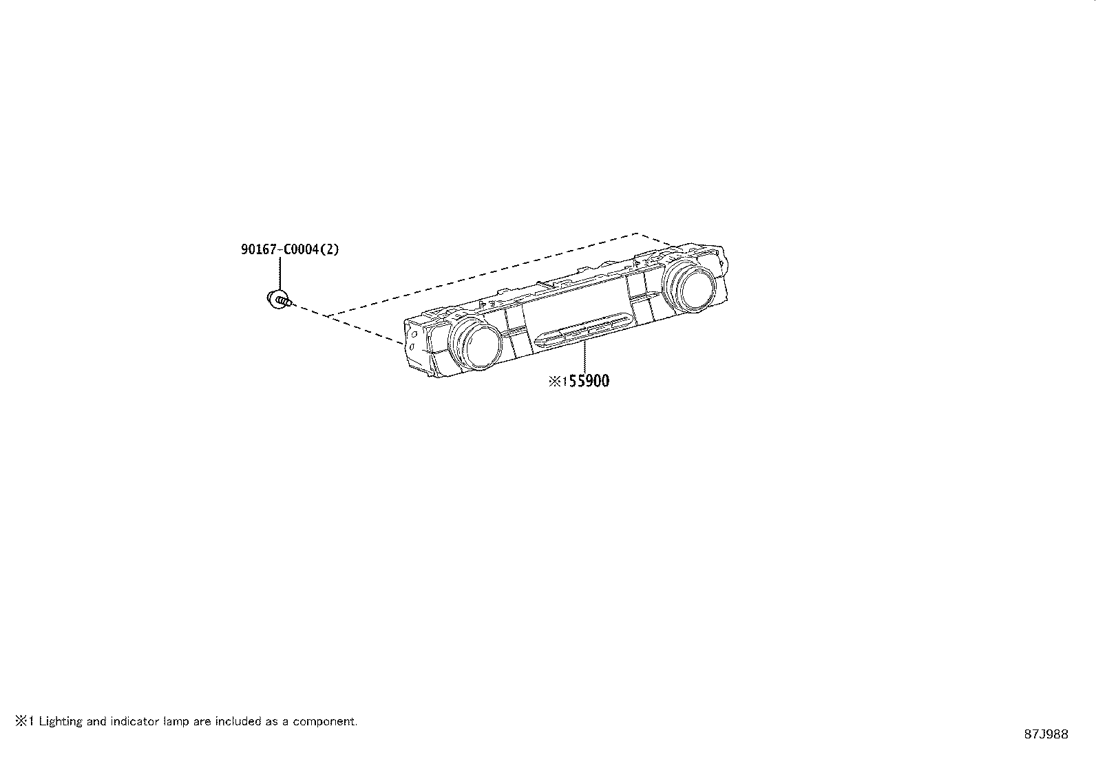55871-0E020 SEAL, AIR DUCT, NO.1 product image
