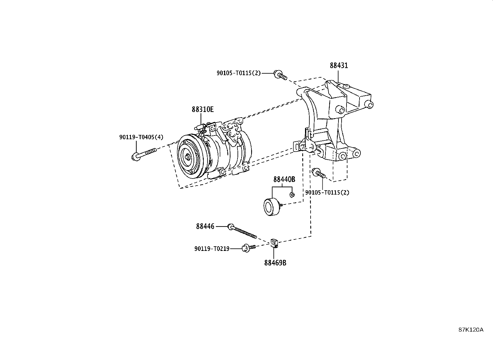 88410-0K621 CLUTCH ASSY, MAGNET product image