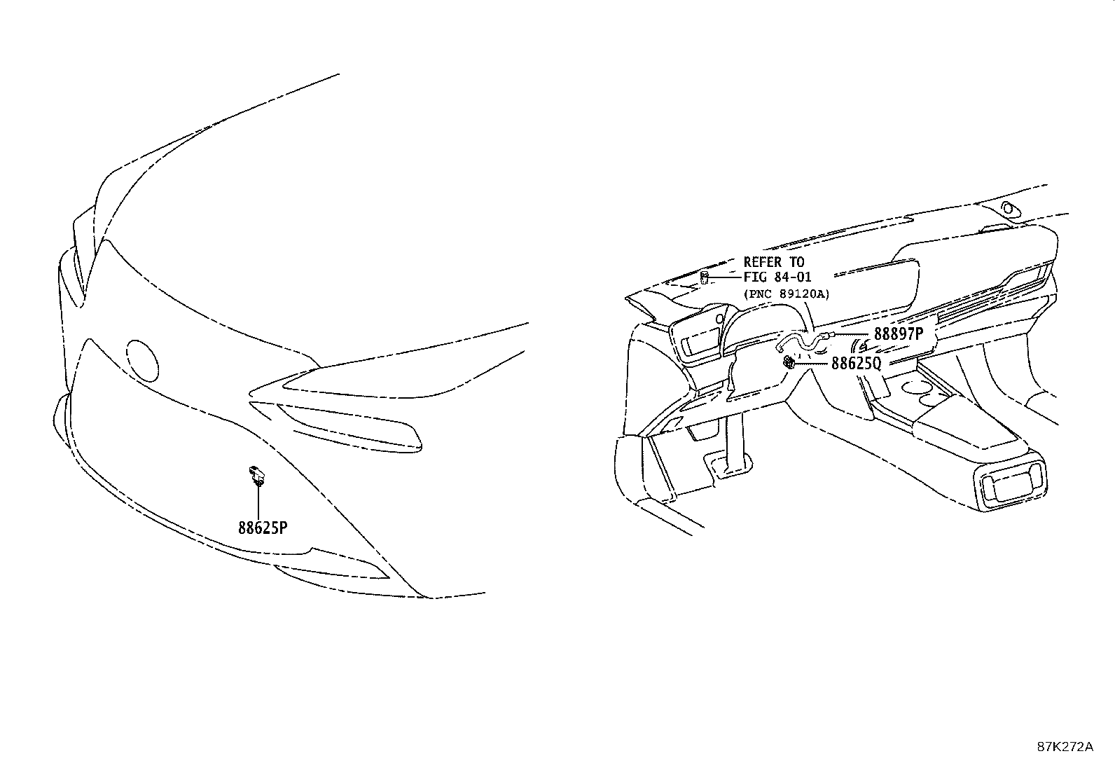55846-62050 DUCT, HEATER TO REGISTER, NO.4 product image