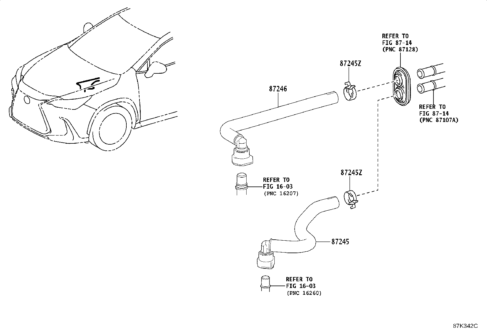 87240-42010 VALVE ASSY, HEATER WATER product image