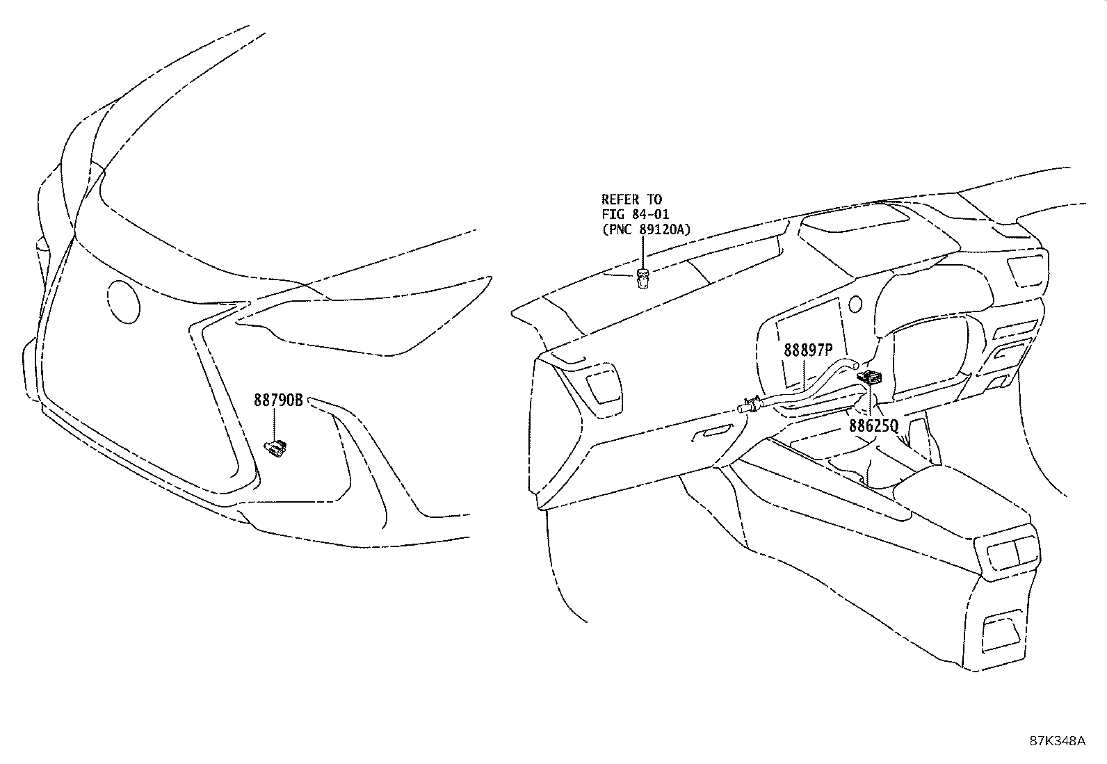 55844-78051 DUCT, HEATER TO REGISTER, NO.2 product image