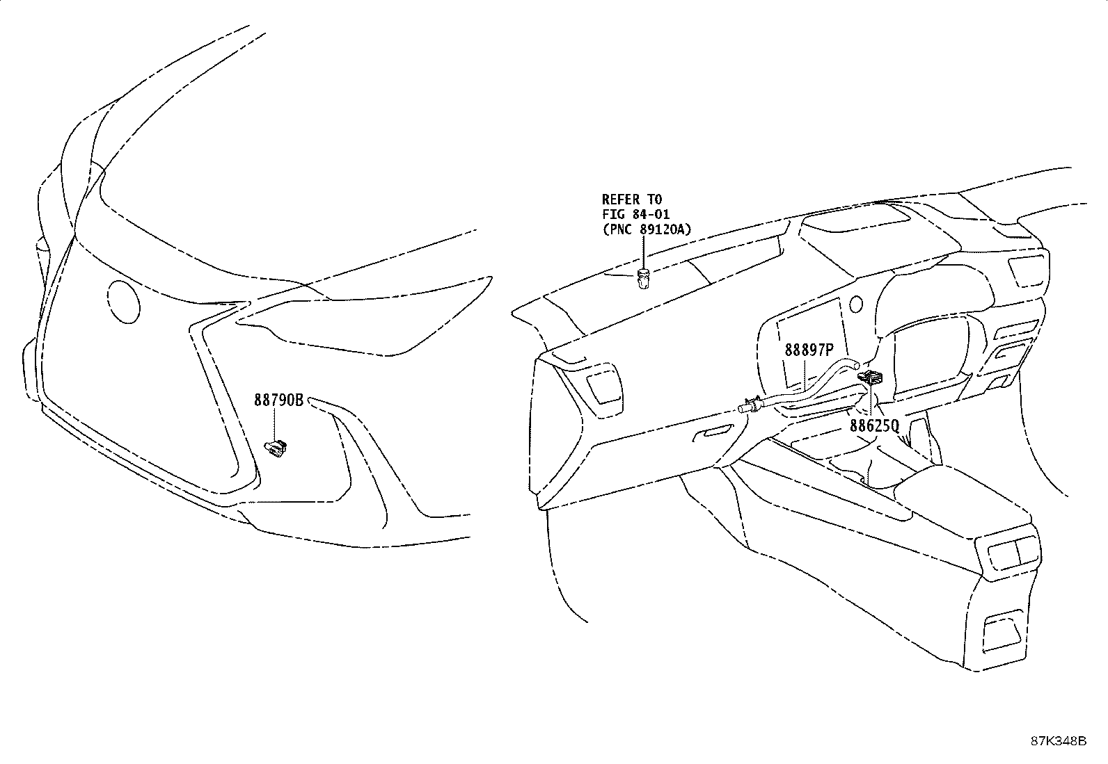 55844-78051 DUCT, HEATER TO REGISTER, NO.2 product image