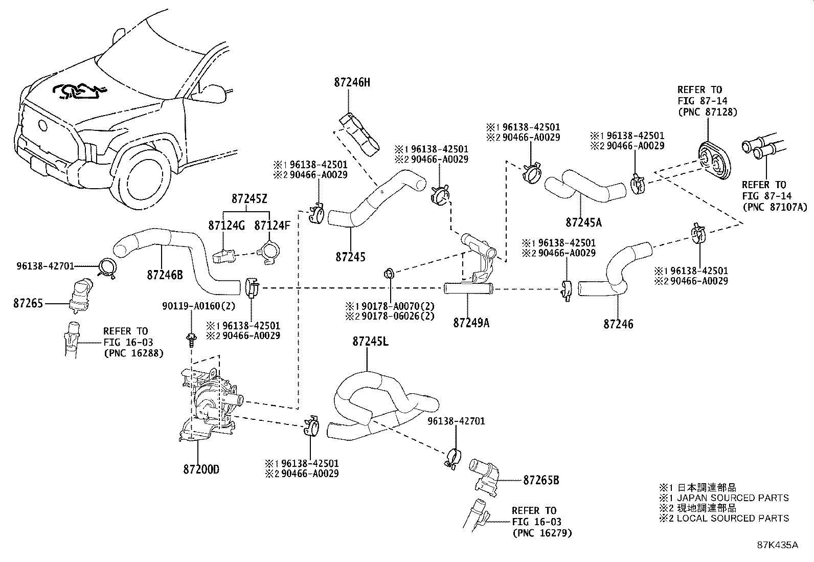 Thumbnail 2 for 87245-0C580