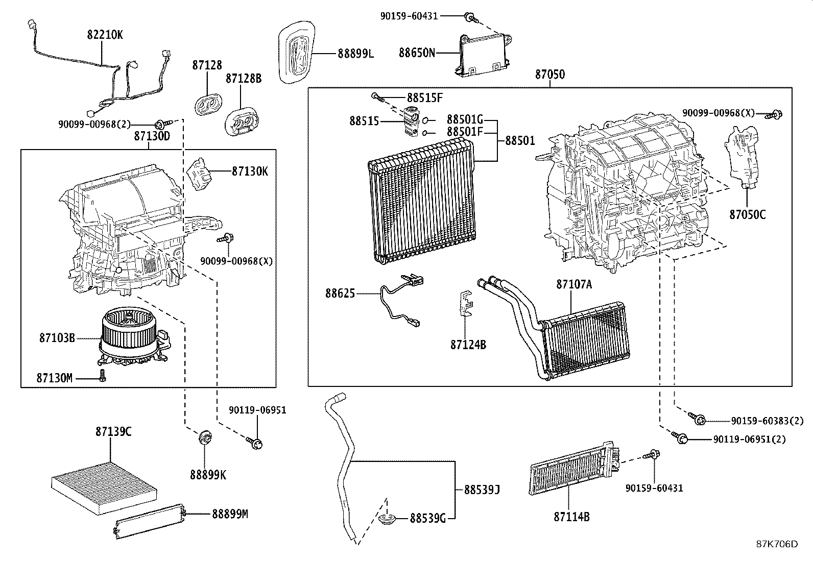 87121-V1010 BRACKET, HEATER product image