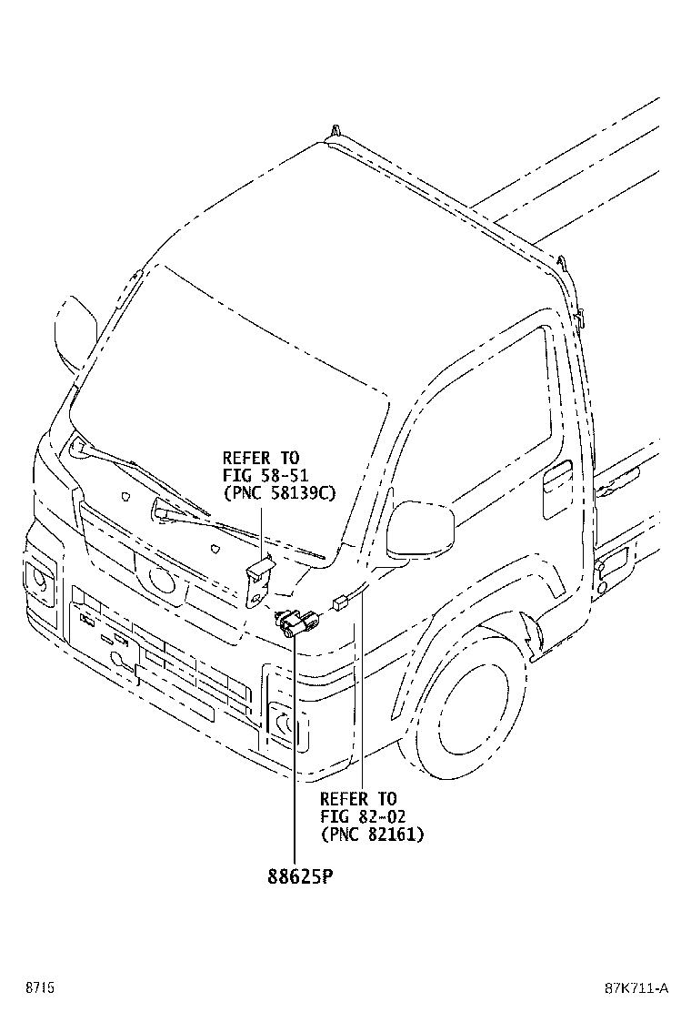 55871-B5020 SEAL, AIR DUCT product image