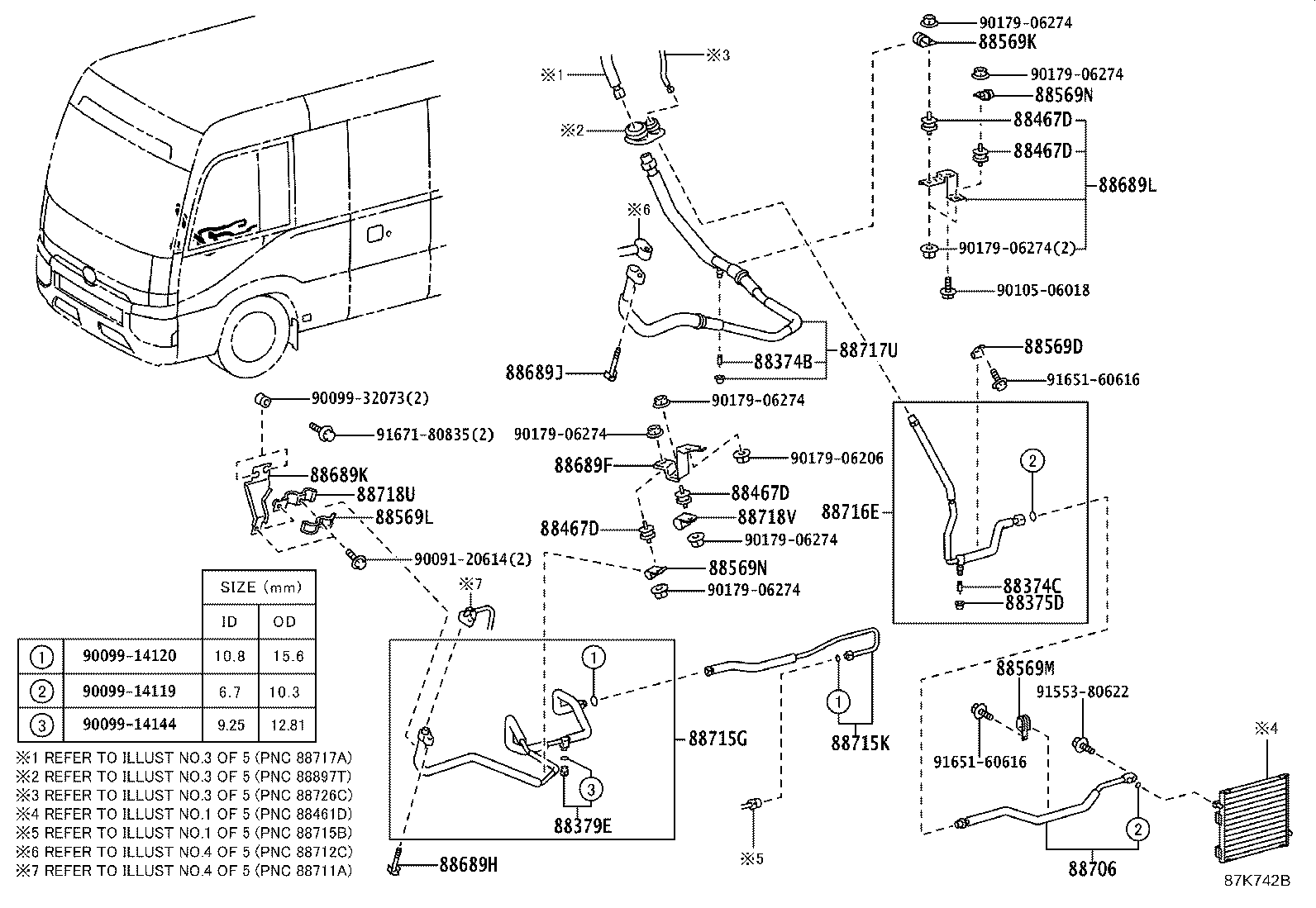 88450-36370 CONDENSER ASSY, W/RECEIVER product image