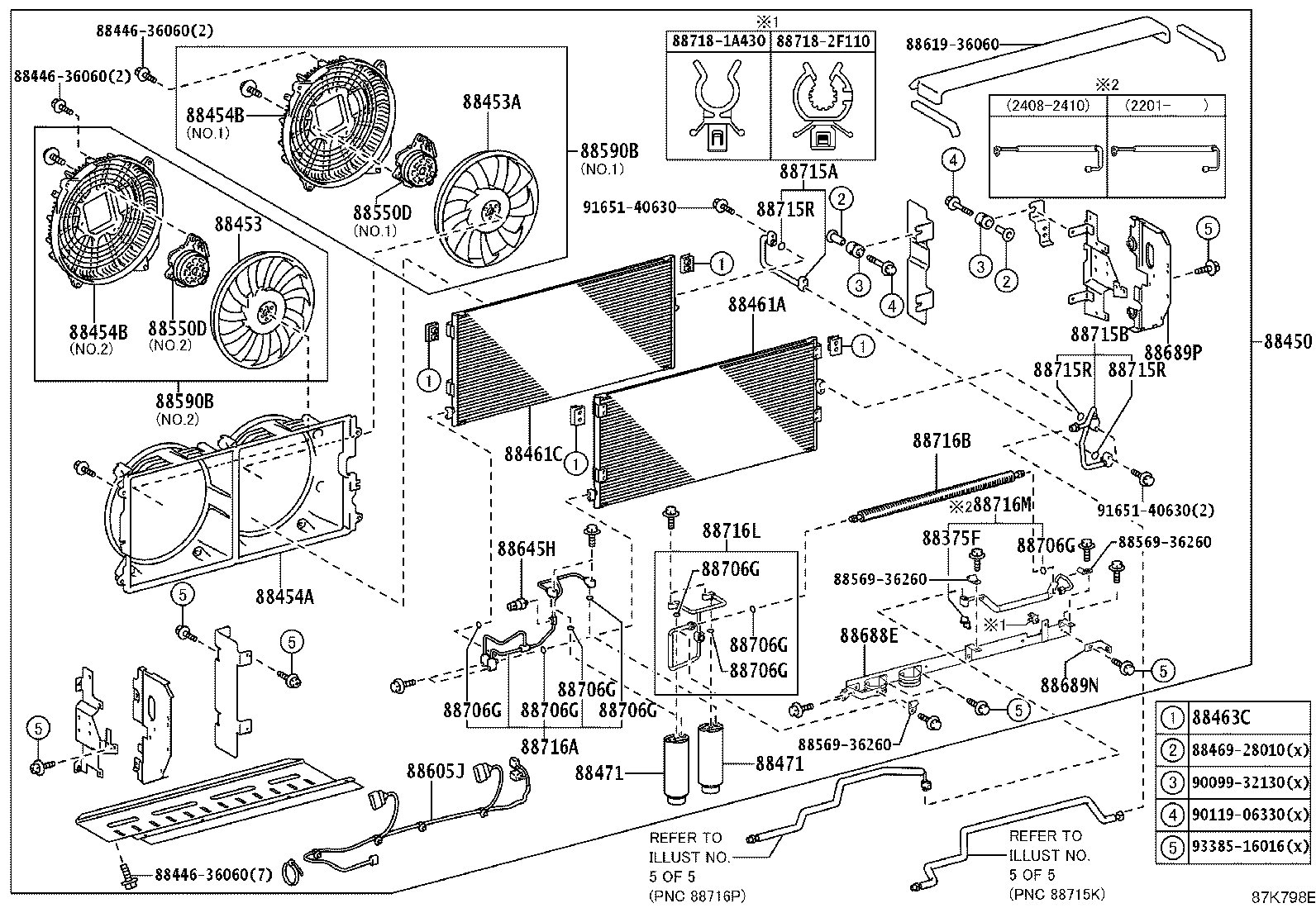 88454-36180 SHROUD, FAN product image