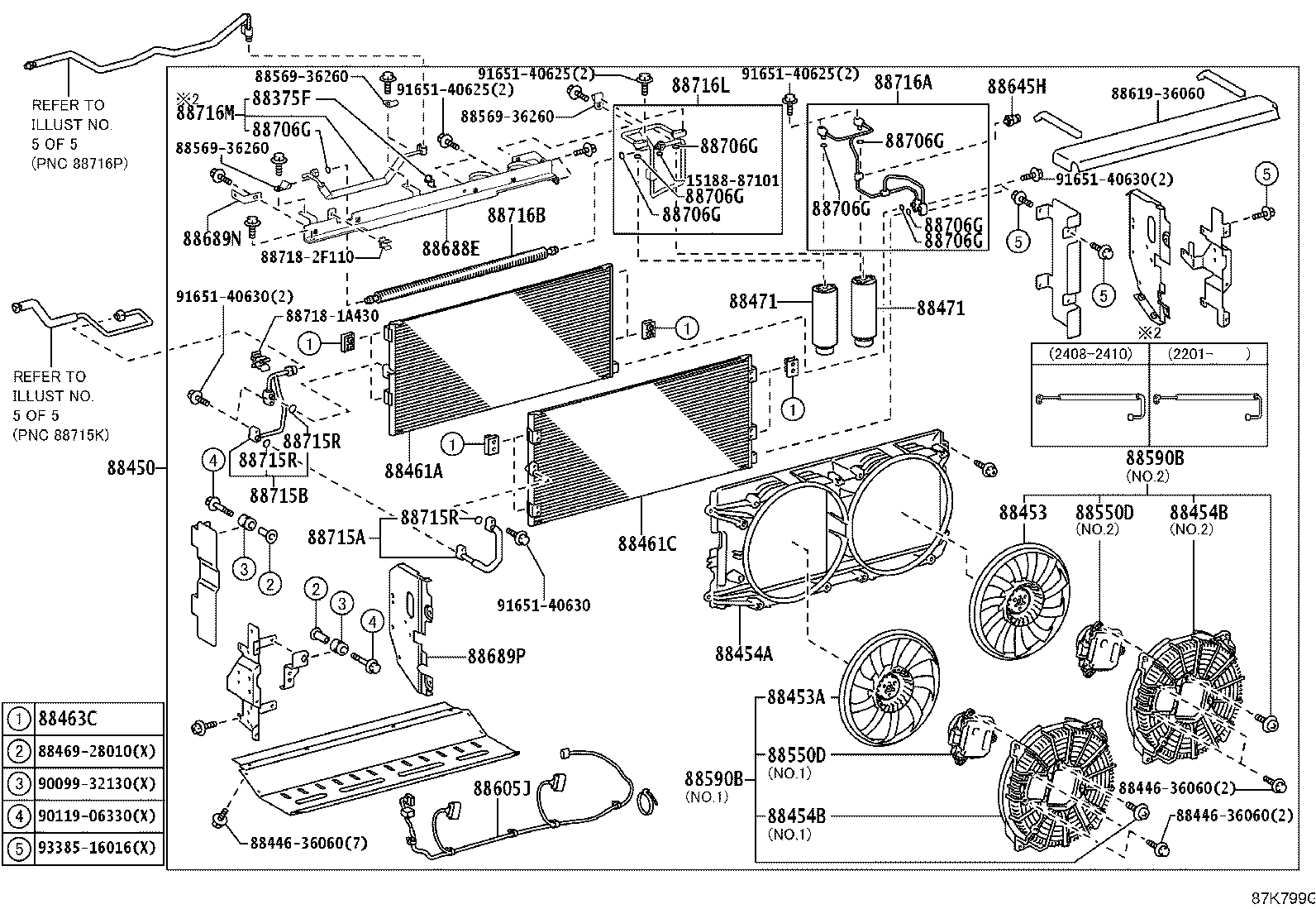 88454-36180 SHROUD, FAN product image