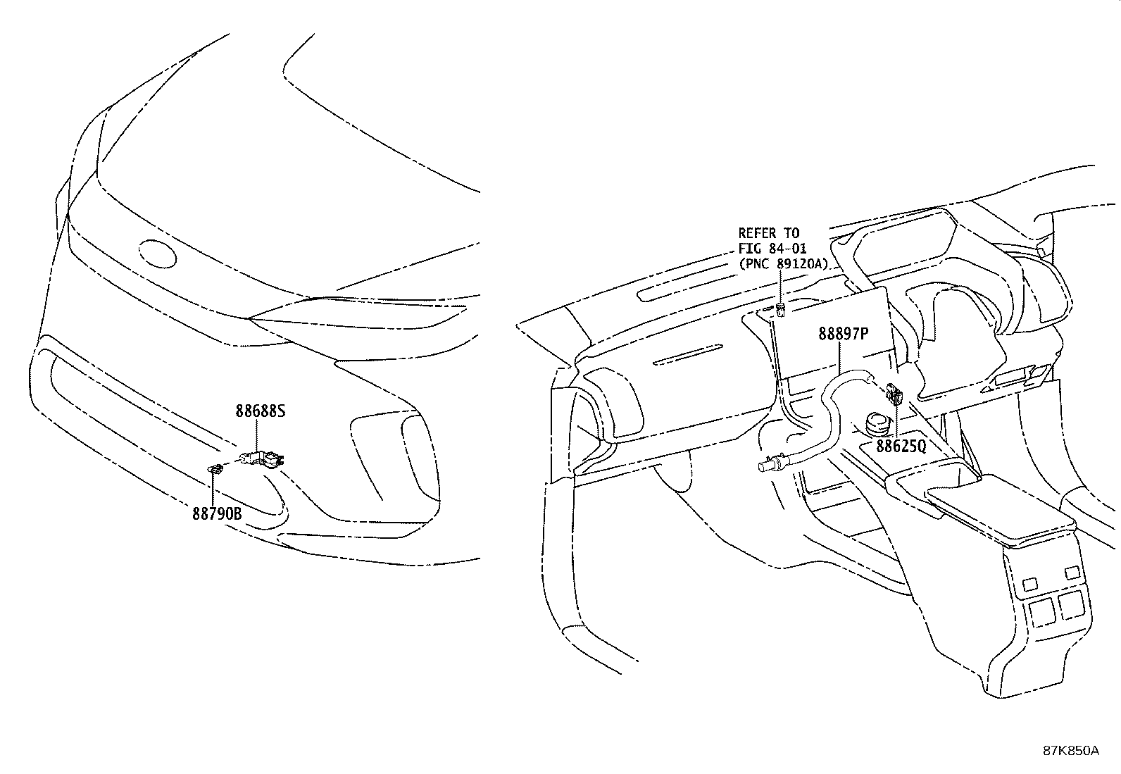 55844-42140 DUCT, HEATER TO REGISTER, NO.2 product image